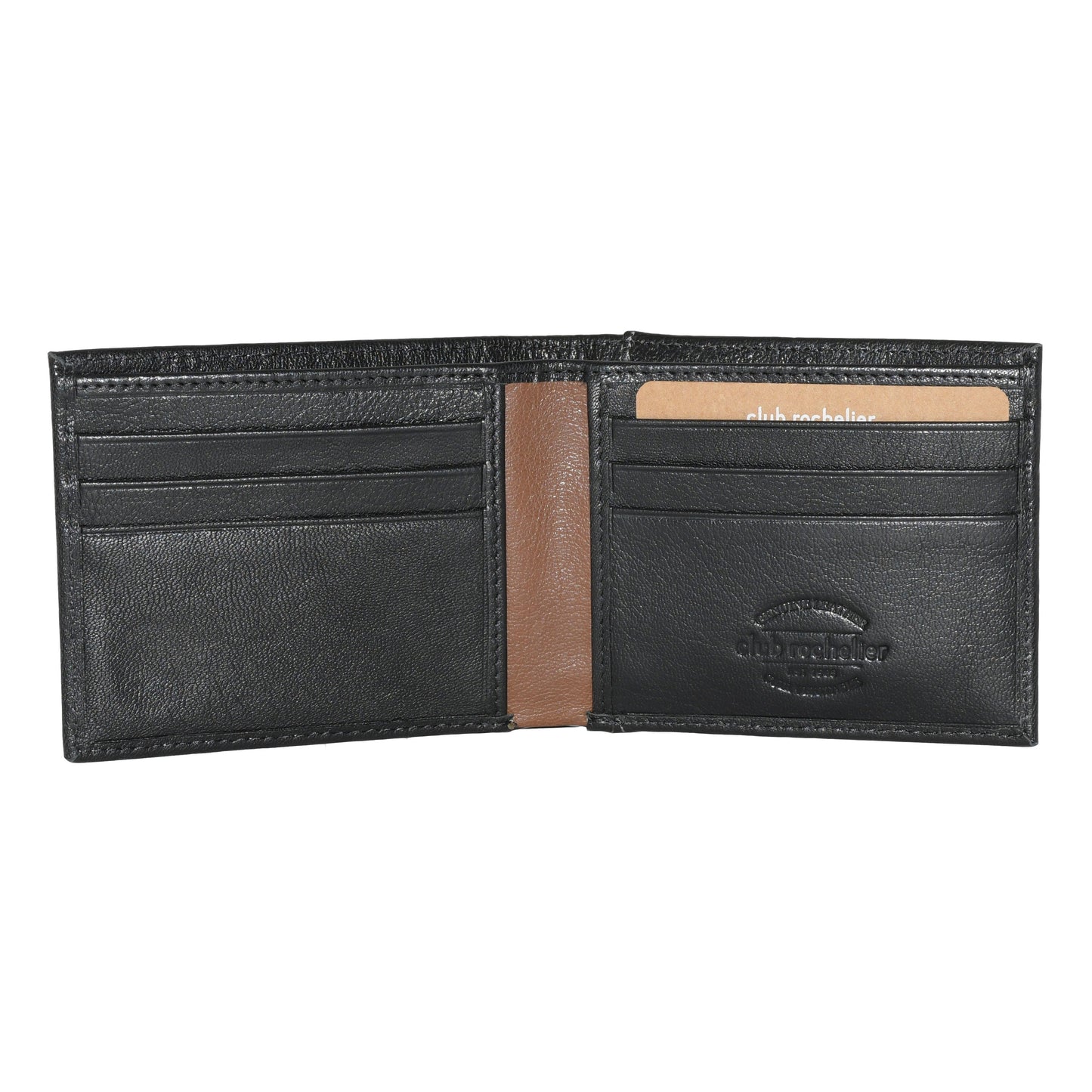 Club Rochelier MENS BILLFOLD WITH REMOVABLE CARD HOLDER SET