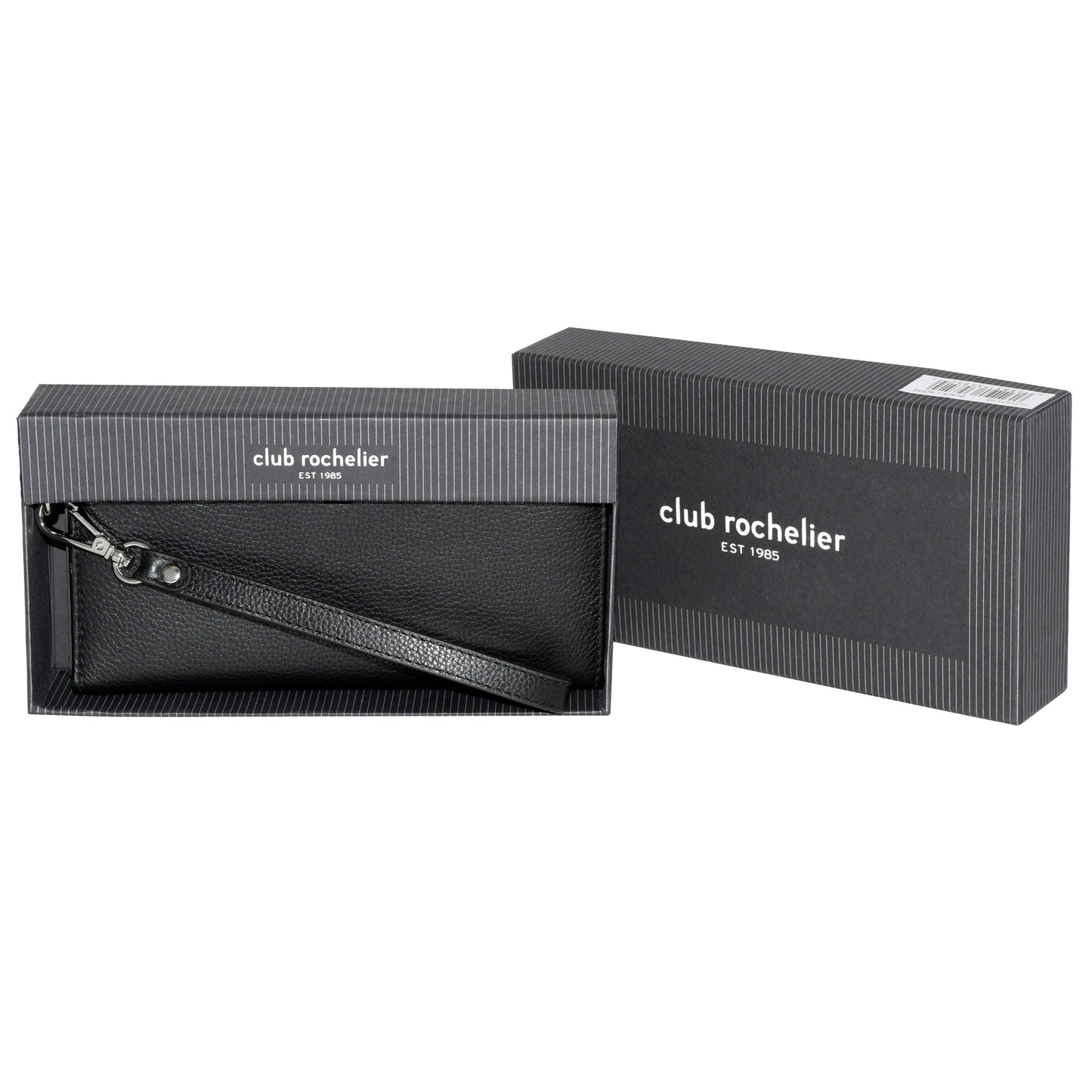 Club Rochelier LEATHER LADIES DOUBLE ZIP CLUTCH