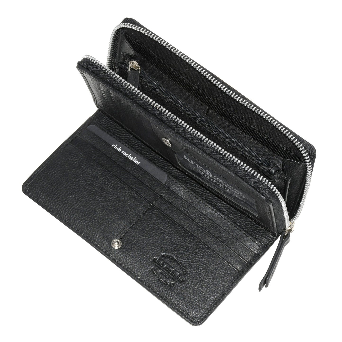 Club Rochelier ZIP AROUND CLUTCH W/ TAB