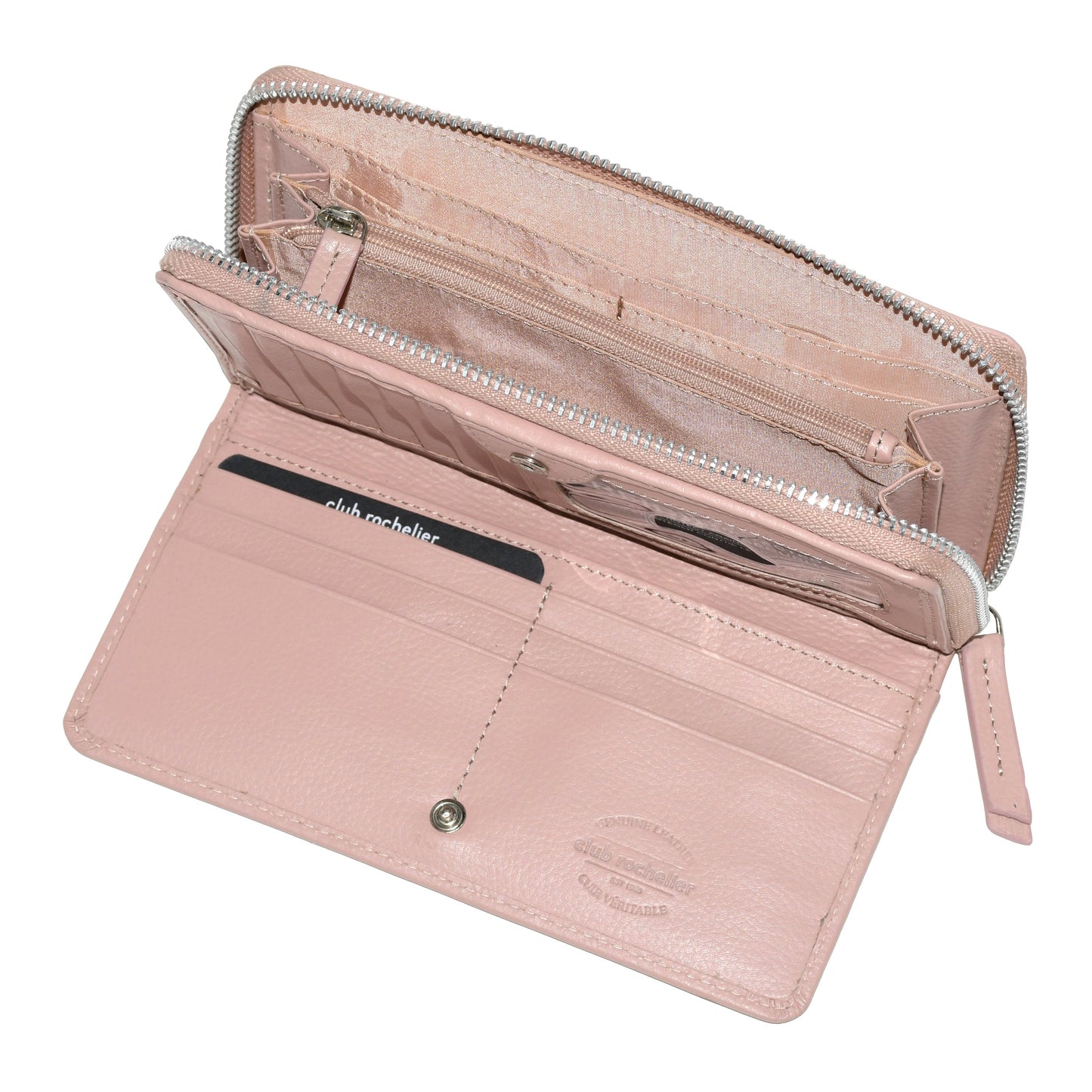 Club Rochelier ZIP AROUND CLUTCH W/ TAB