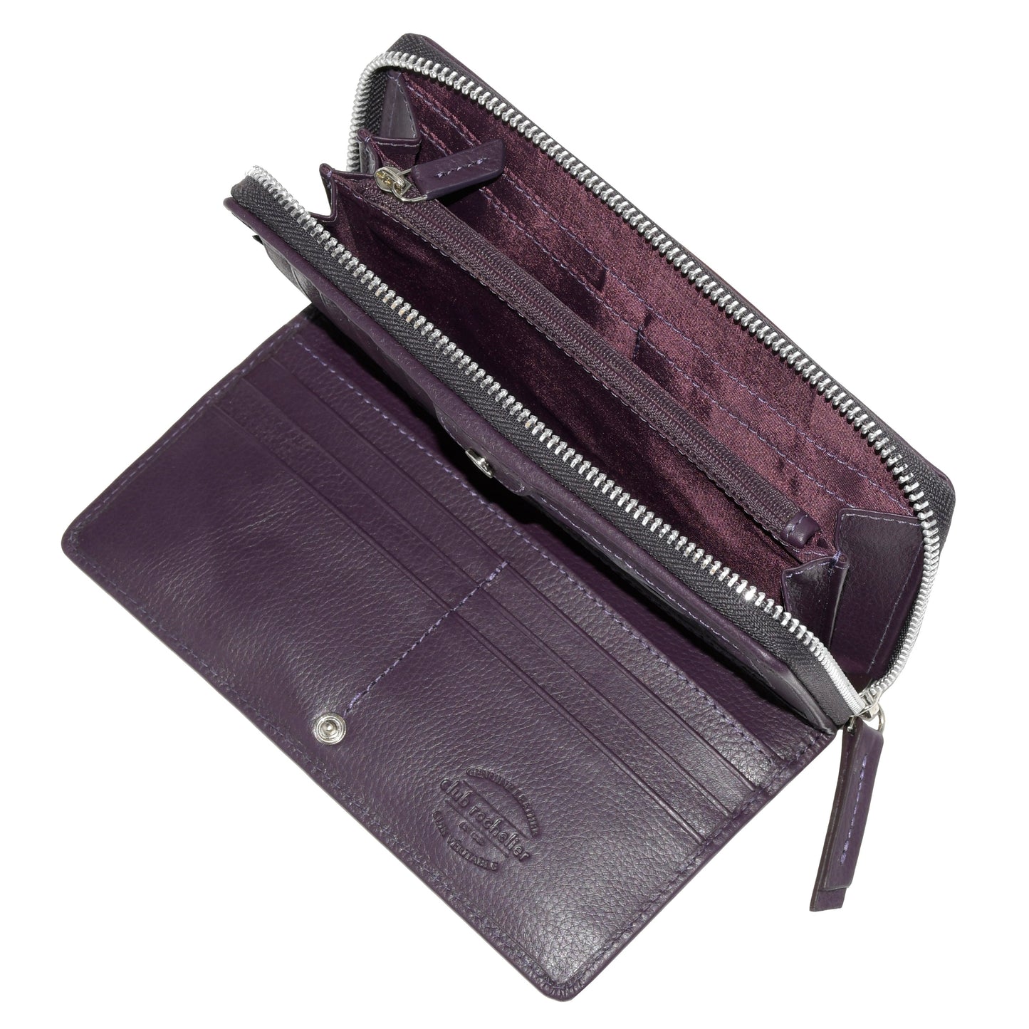 Club Rochelier ZIP AROUND CLUTCH W/ TAB