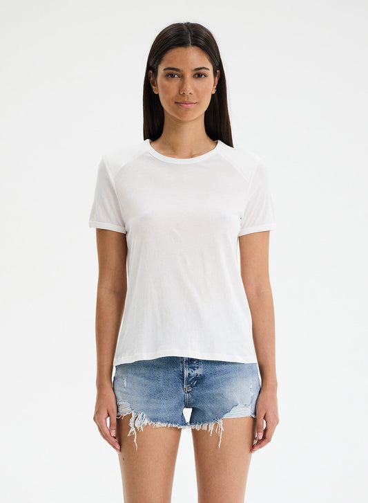 FRANNY - Shoulder Pad T-Shirt