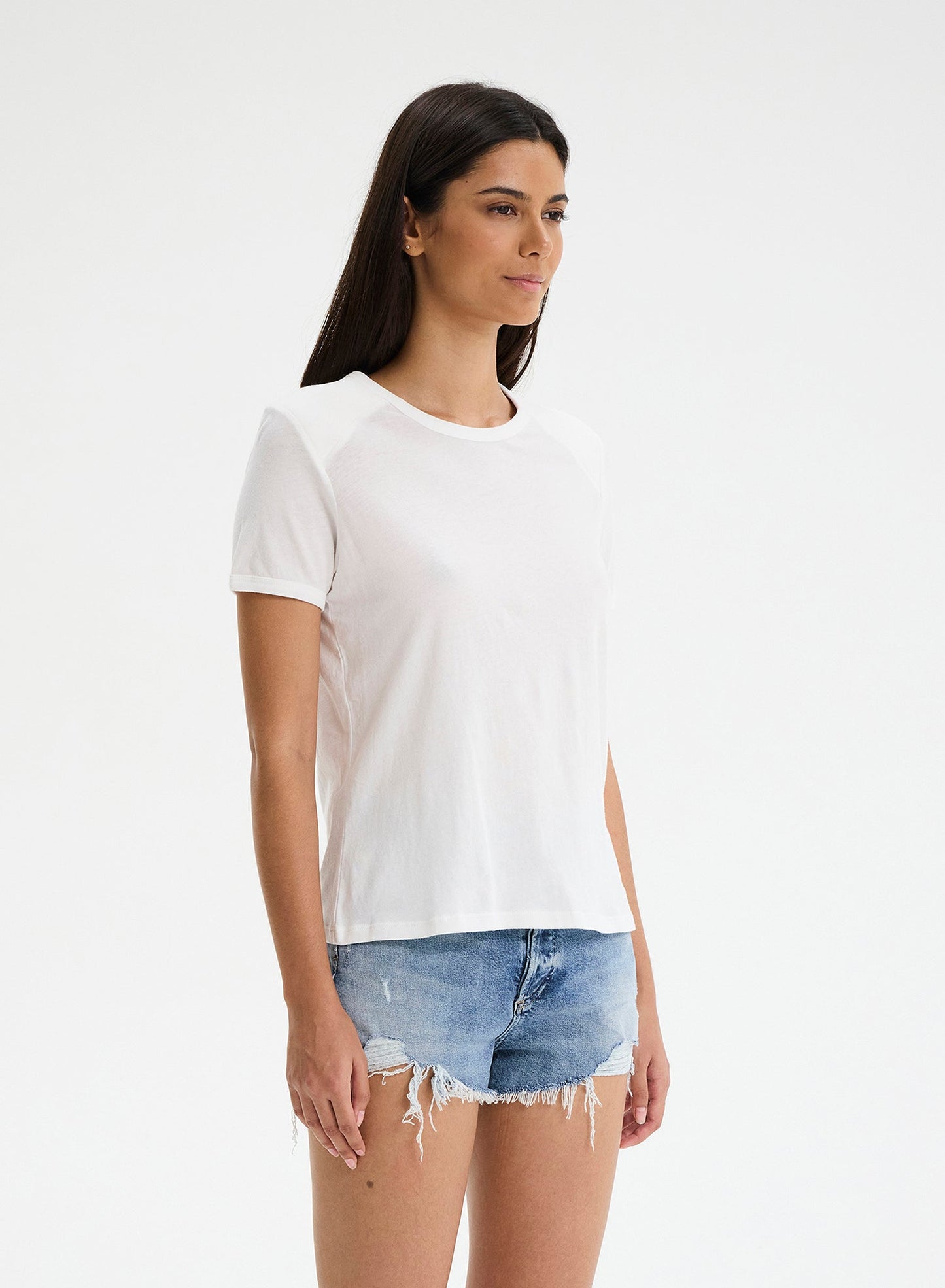 FRANNY - Shoulder Pad T-Shirt