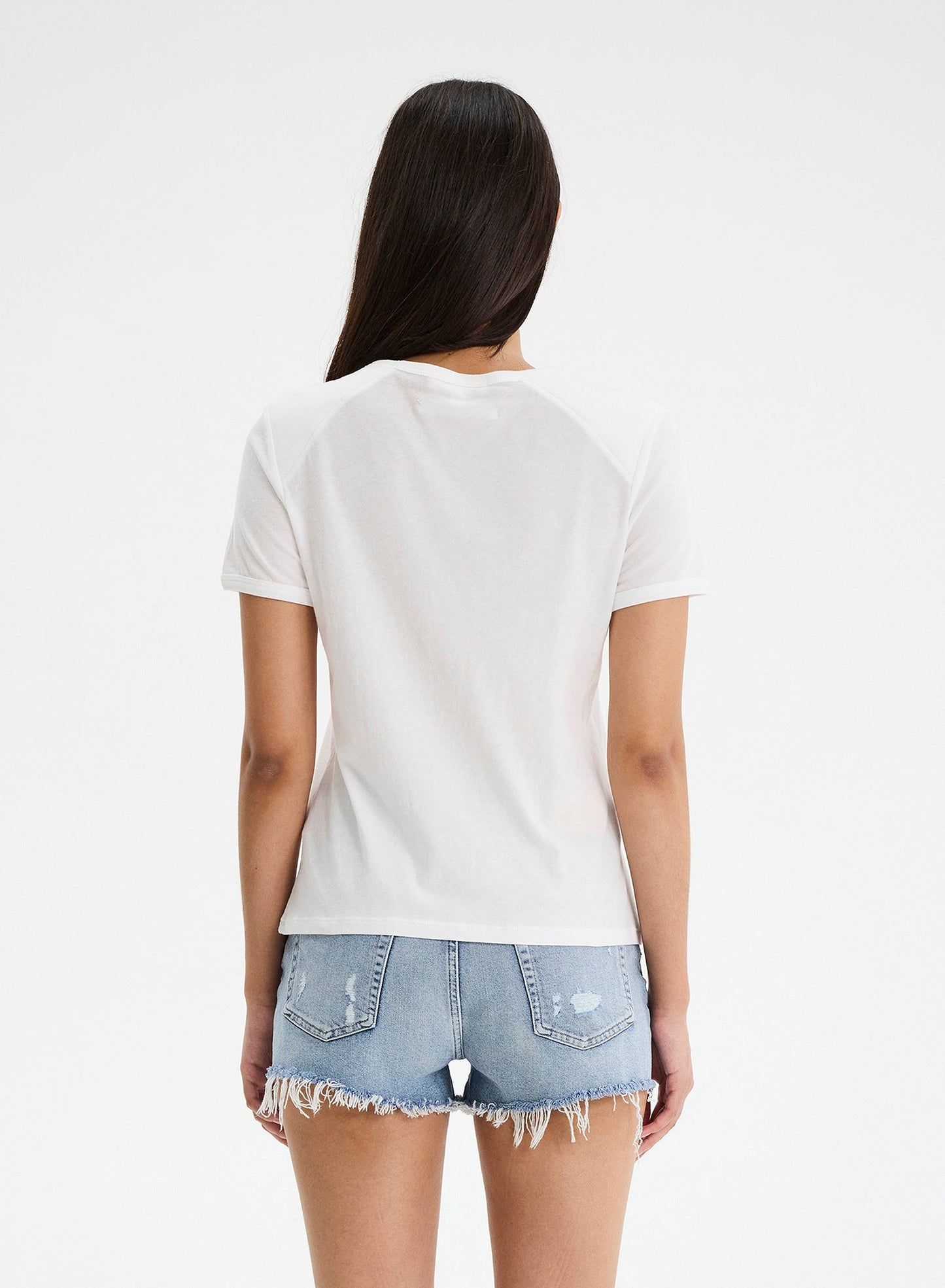 FRANNY - Shoulder Pad T-Shirt