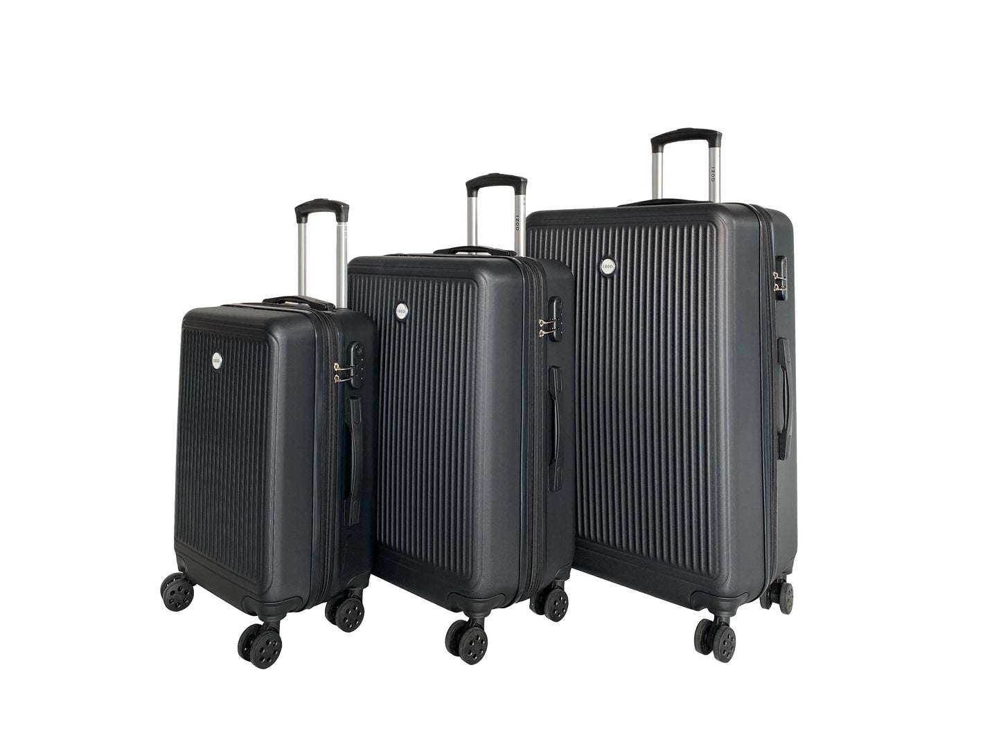 IZOD Clara Expandable ABS Hard shell Lightweight 360 Dual Spinning Wheels Combo Lock 28", 24", 20" 3 Piece Luggage Set