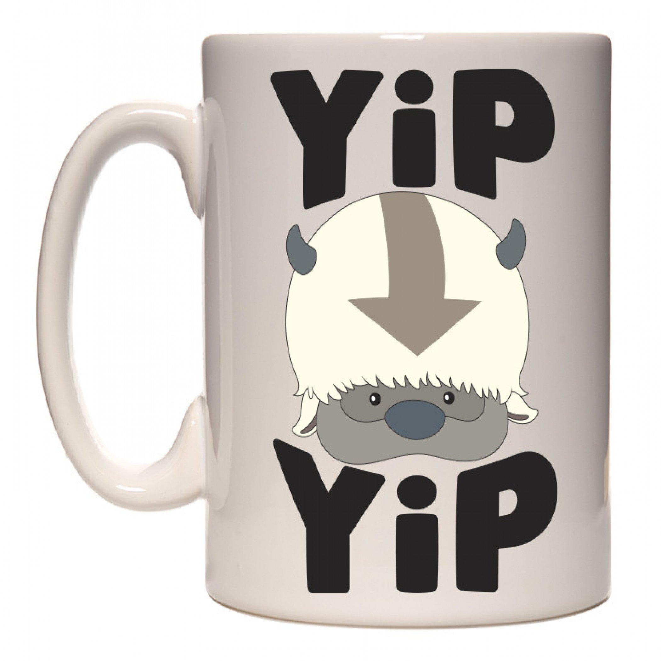 title:Avatar: The Last Airbender Appa Yip Yip! Coffee Mug;color:White