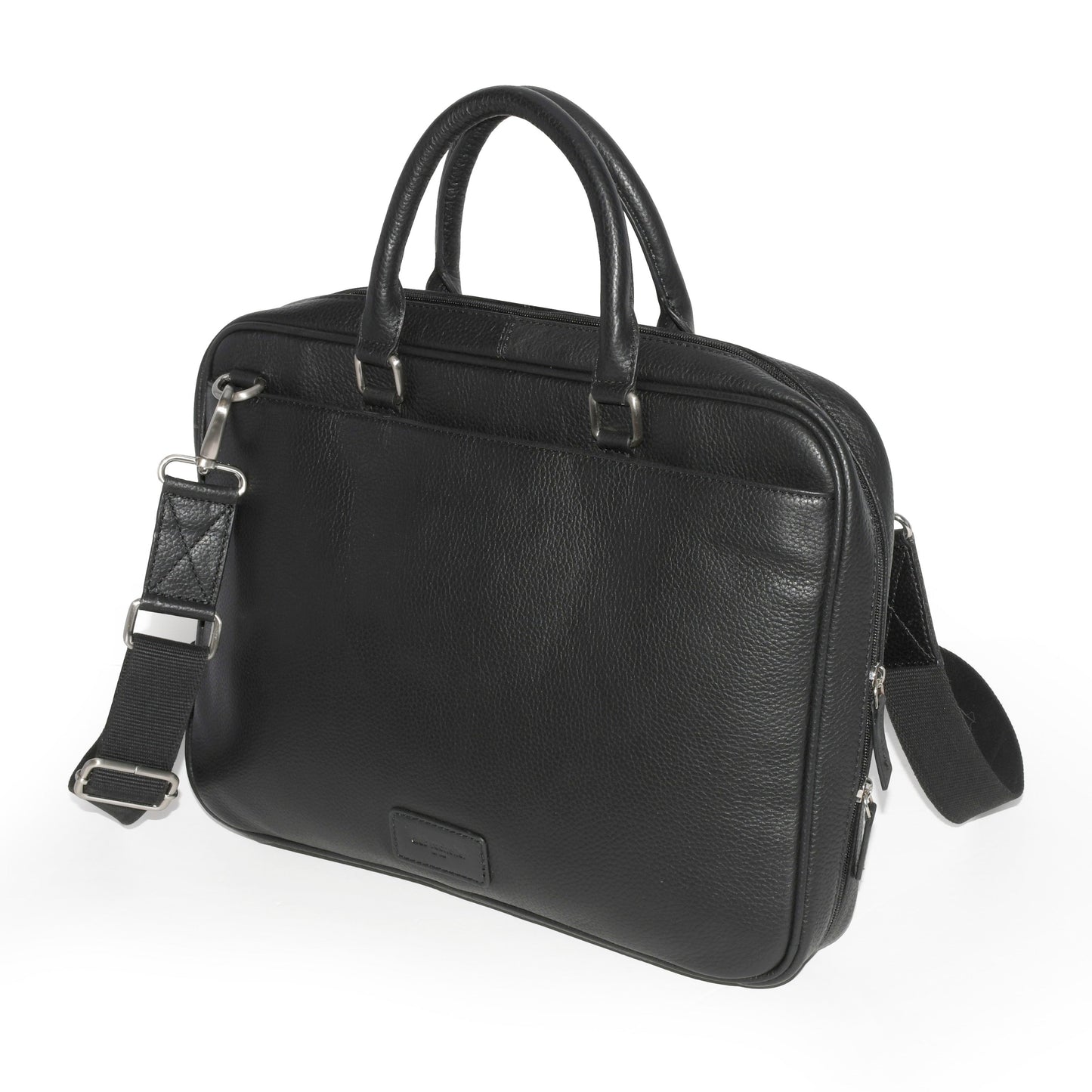 Club Rochelier Slim Open Flap Briefcase with Top Handles