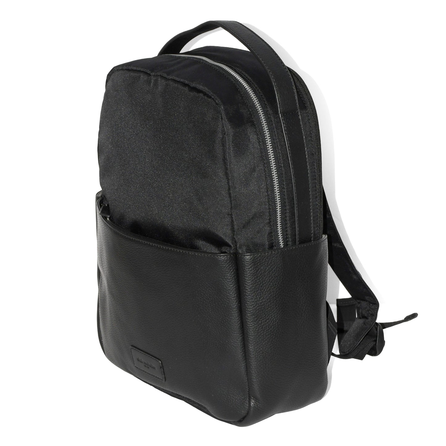 Club Rochelier Leather Trim Double Entry Laptop Backpack