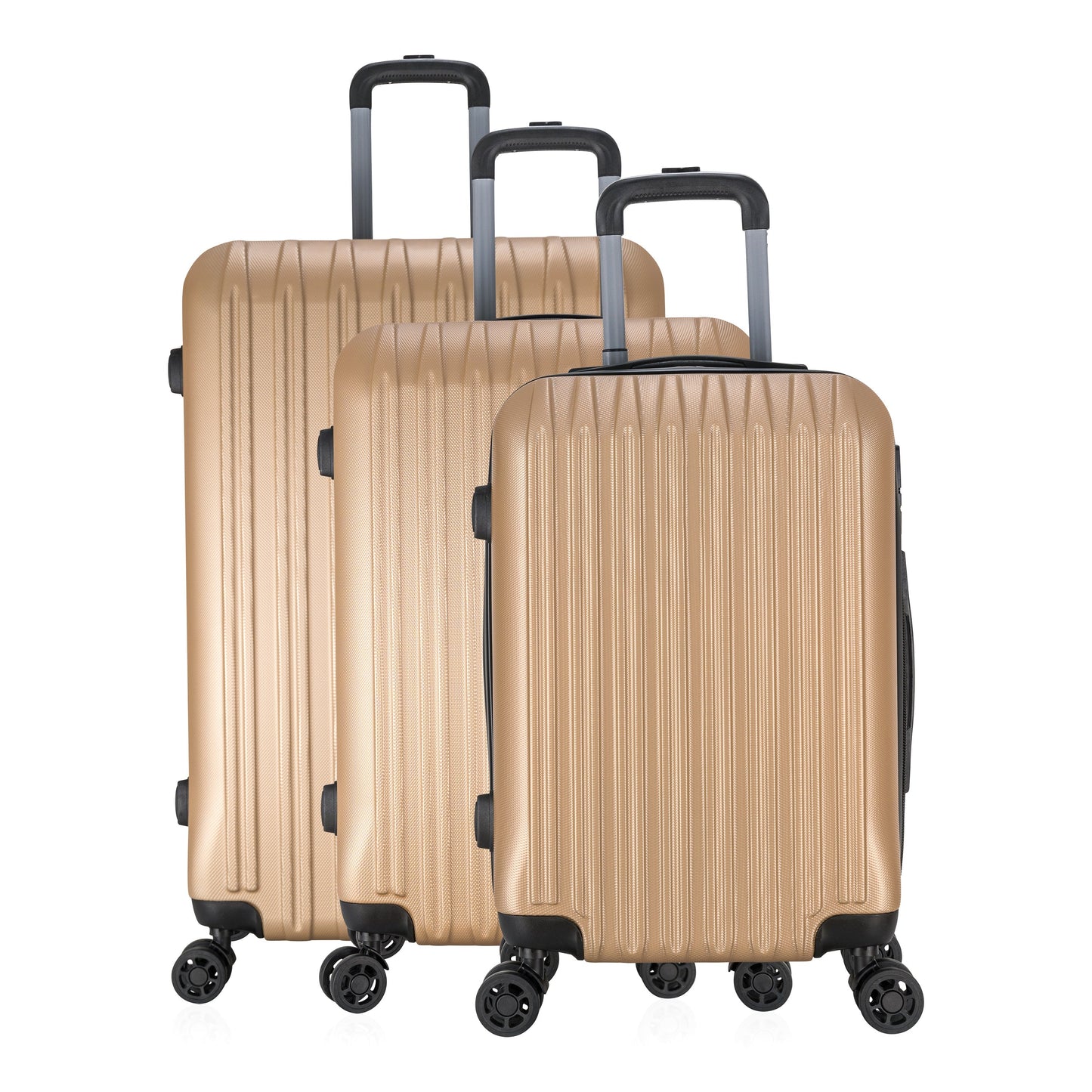 Nicci 3 piece Luggage Set Grove Collection - Ruumur