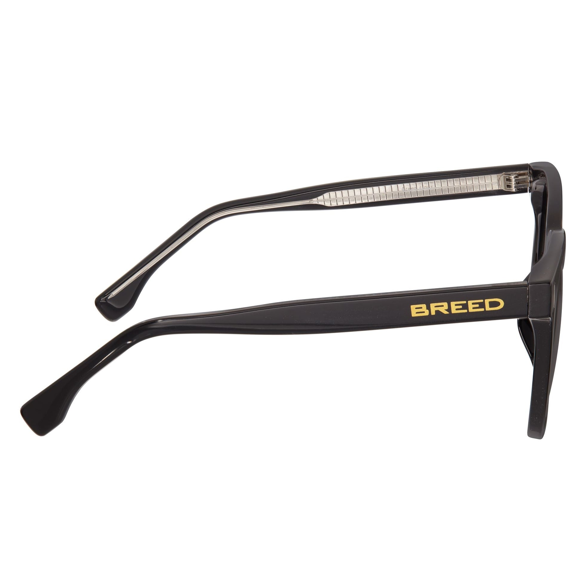 Breed Linux Polarized Sunglasses - Black/Yellow - BSG066C8