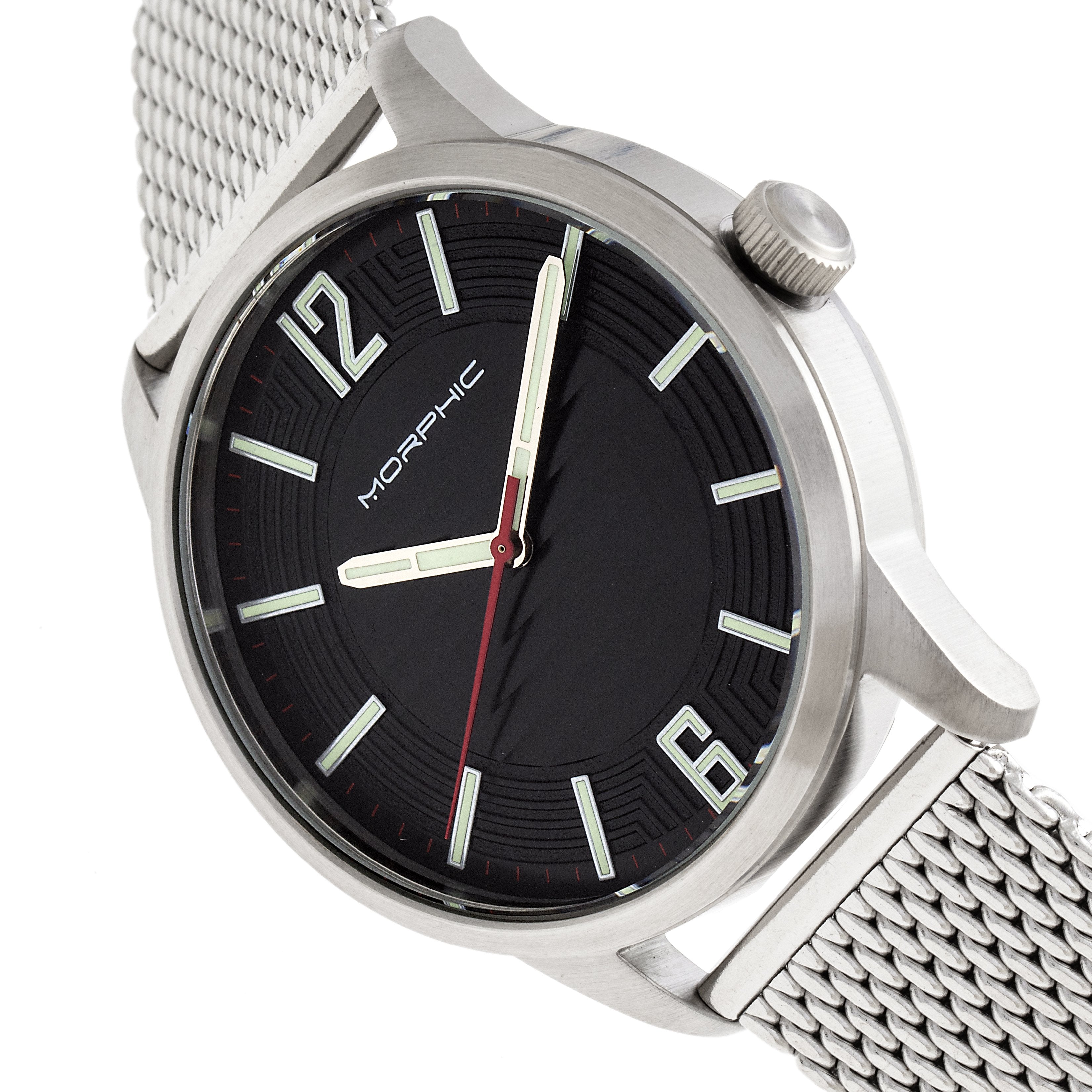 Morphic M77 Series Bracelet Watch - Silver - MPH7701