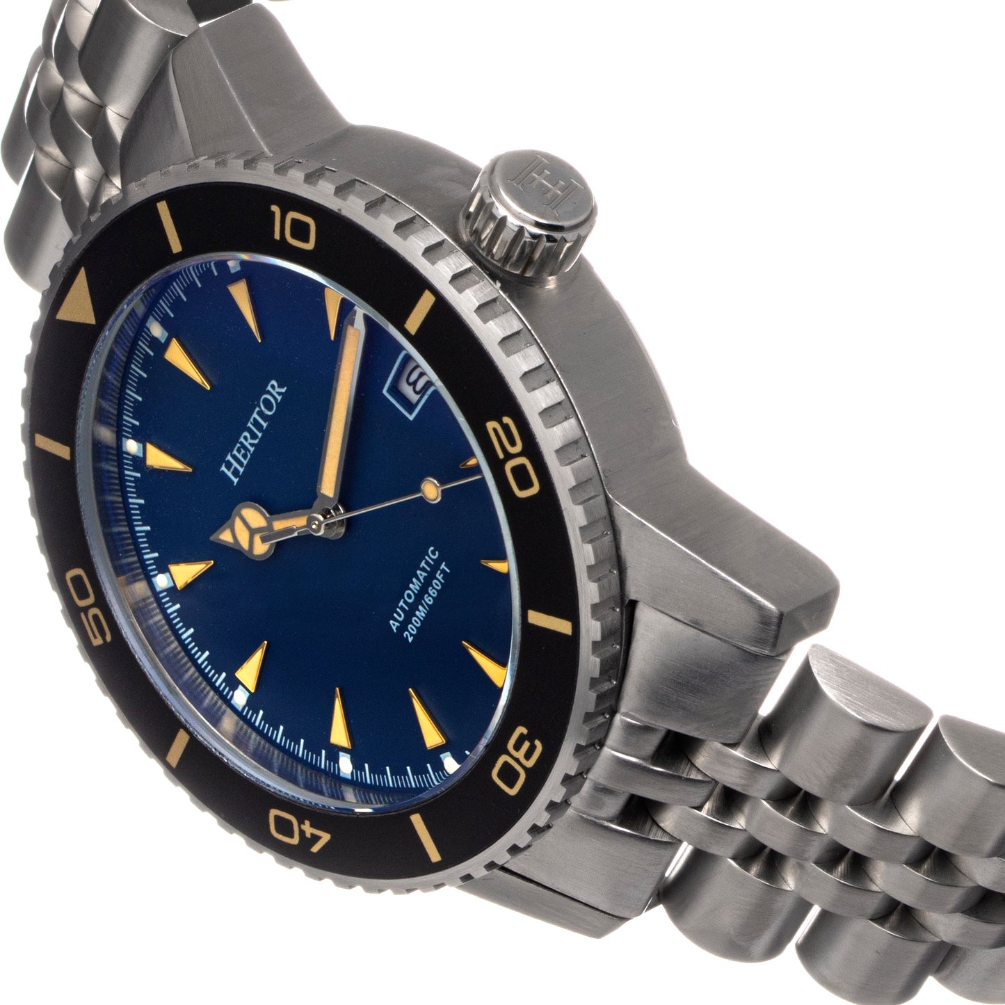 Heritor Automatic Hurst Bracelet Watch - Navy - HERHS1902