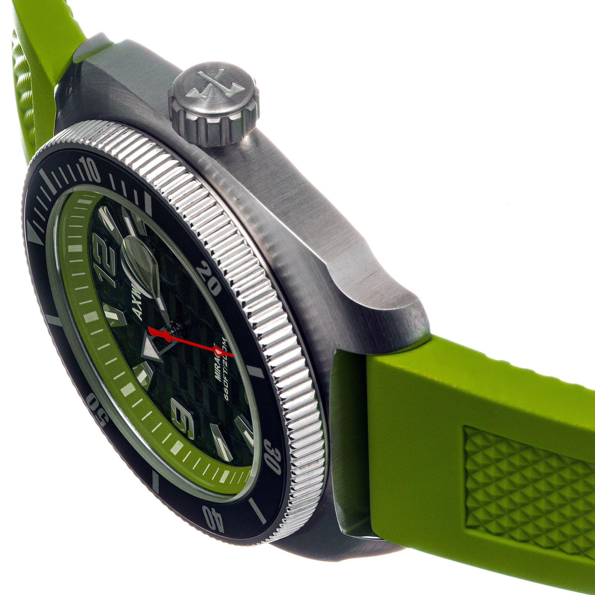 Axwell Mirage Strap Watch w/Date - Green - AXWAW111-3