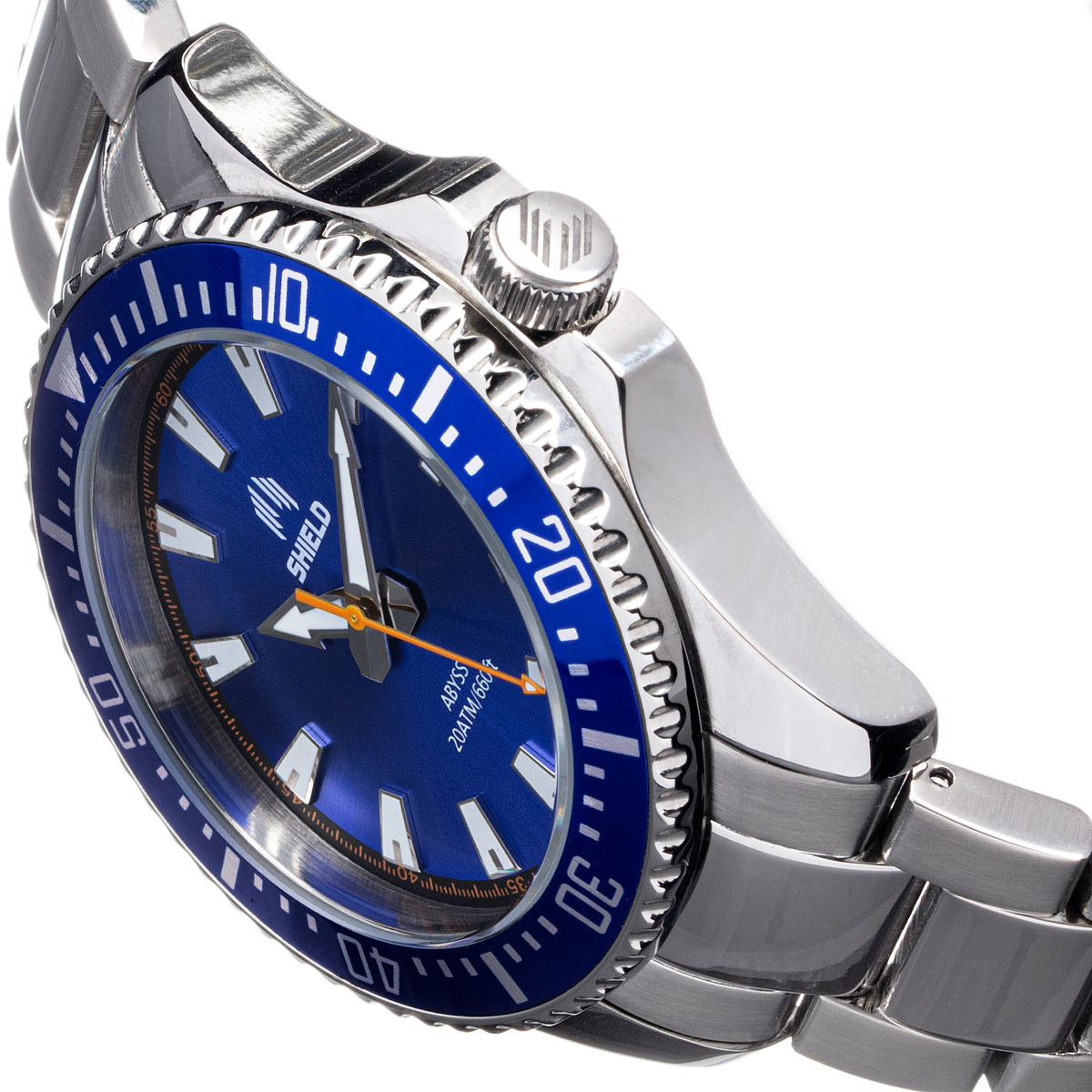 Shield Abyss Bracelet Watch - Blue - SLDSH111-3