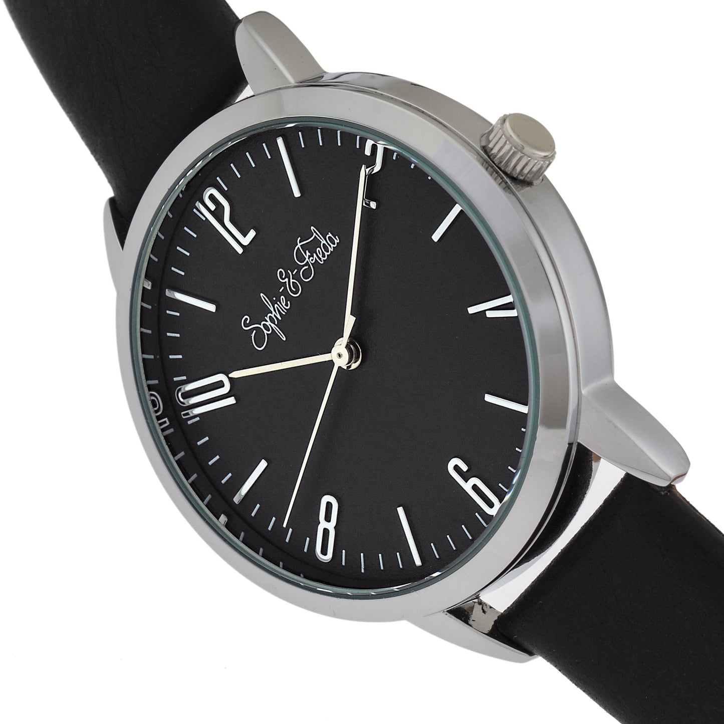 Sophie and Freda Vancouver Leather-Band Watch - Black - SAFSF4901