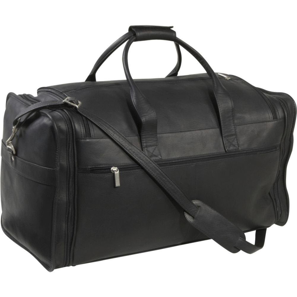 title:Le Donne Leather Classic Cabin Duffel Bag;color:CAFE