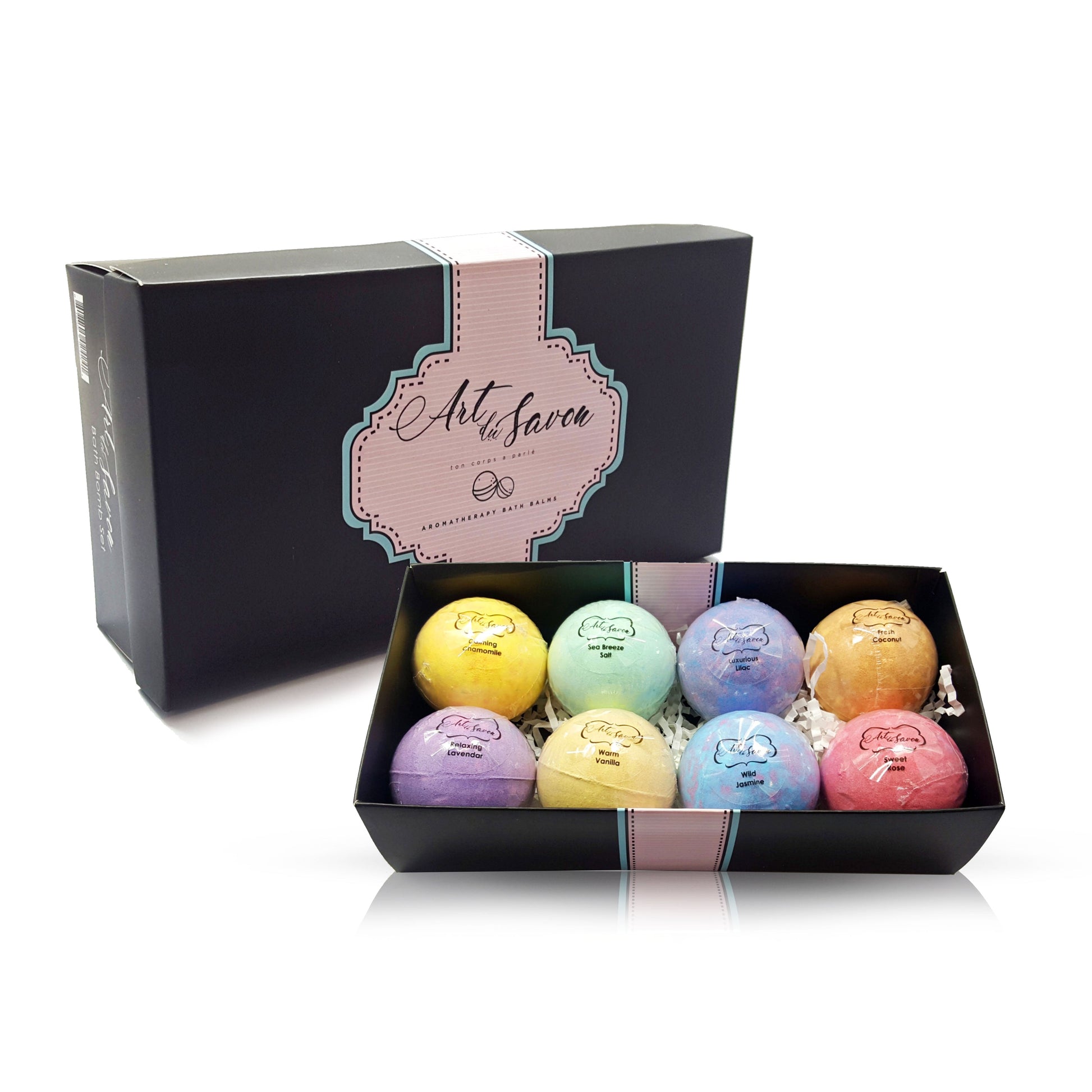 title:8pc Bath Bomb Set | Wellness;color:not applicable