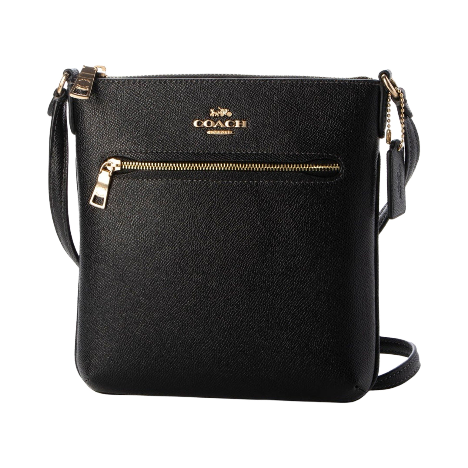 title:Coach Women's Mini Rowan File Bag;color:Black