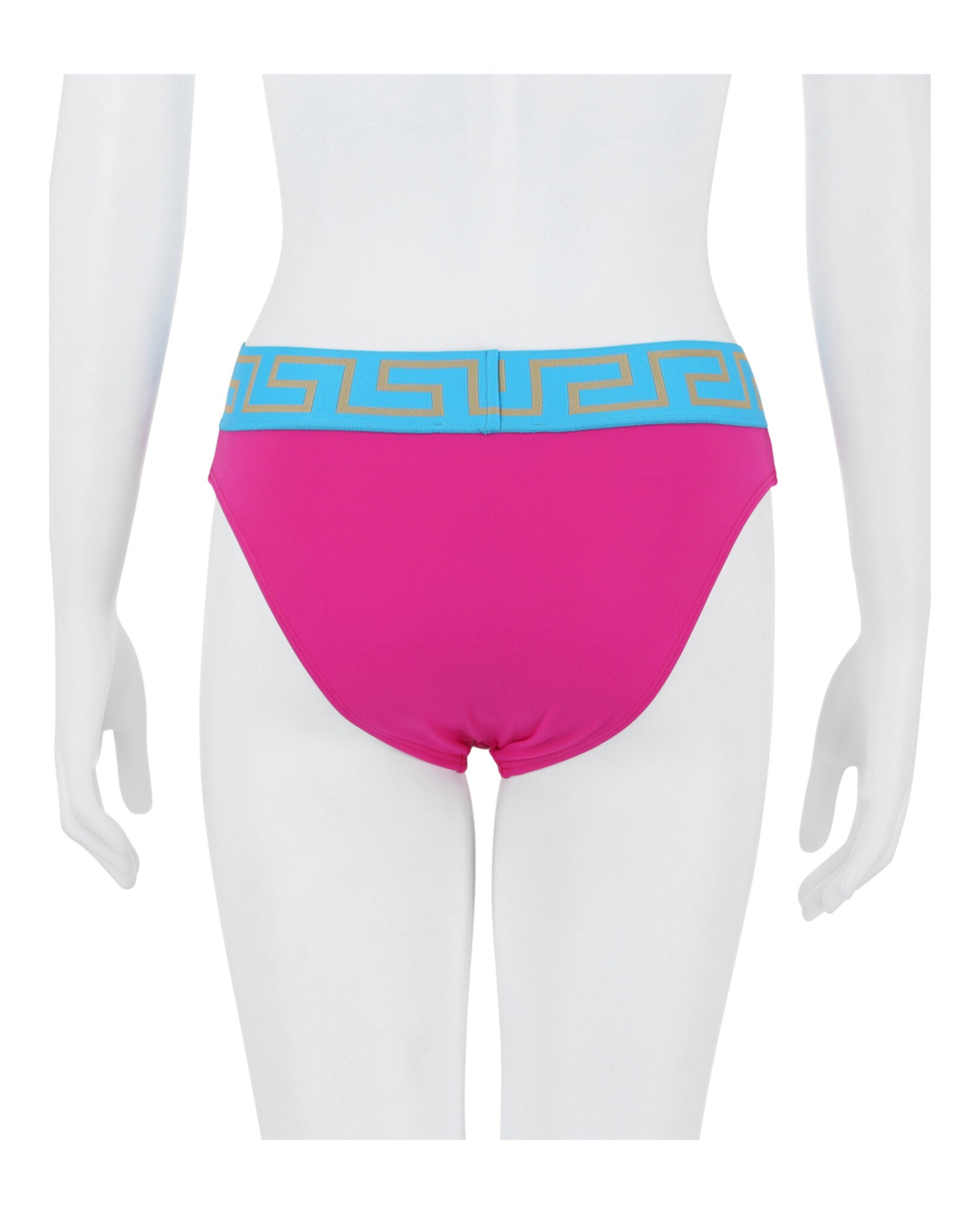 title:Versace Greca Border Bikini Bottoms;color:Multi