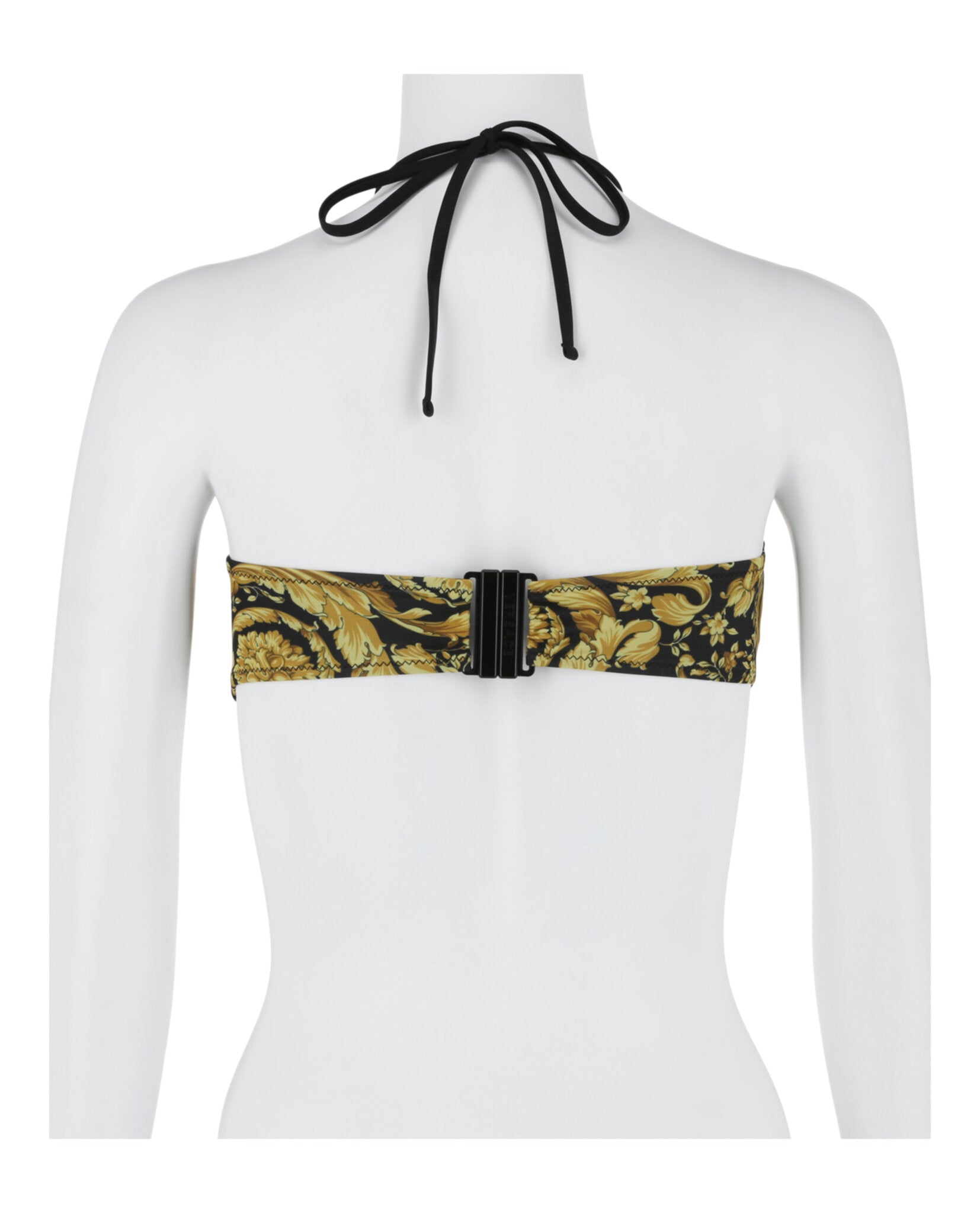 title:Versace Barocco Printed Bikini Top;color:Multi