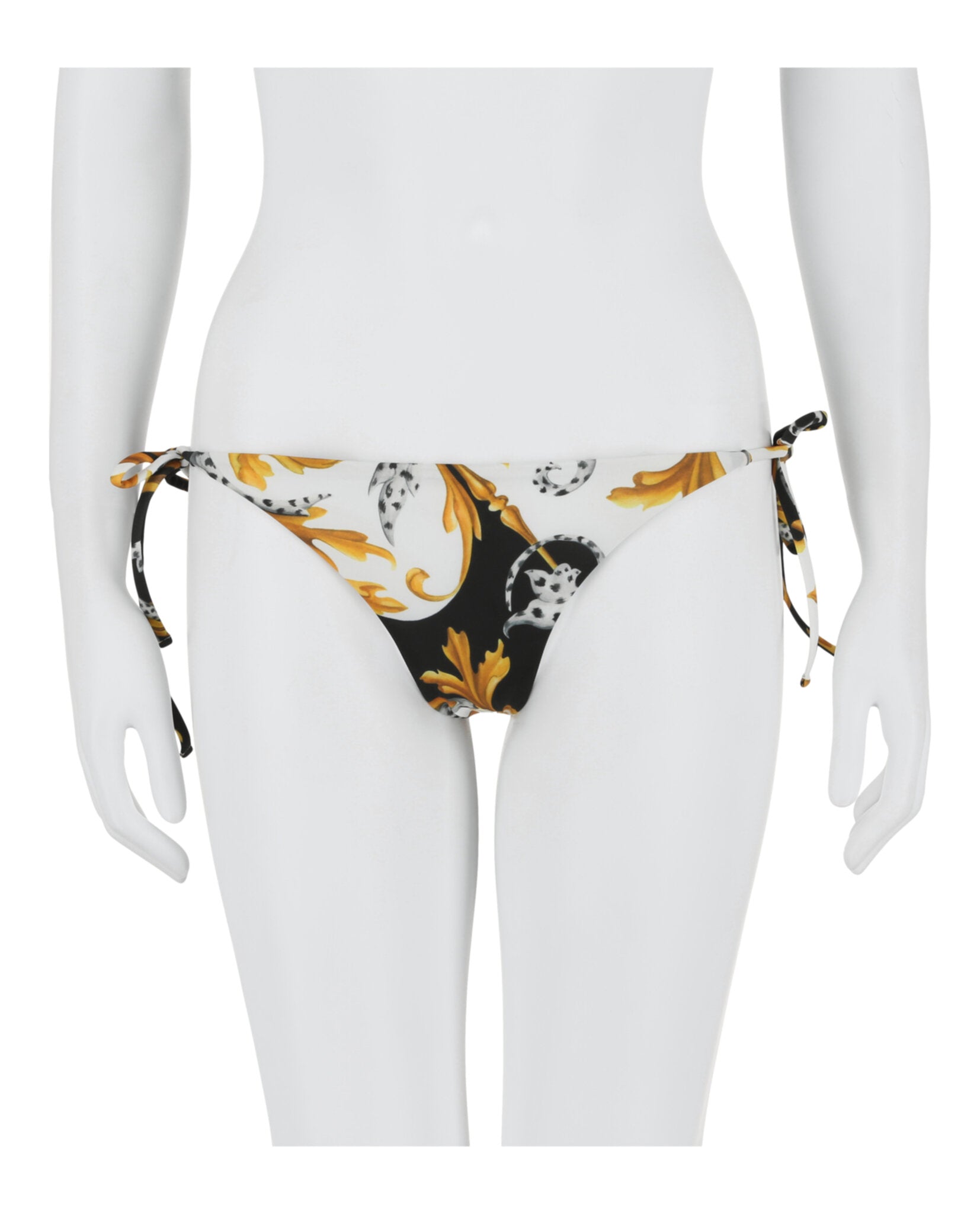 title:Versace Regolabile Bikini Bottoms;color:Black