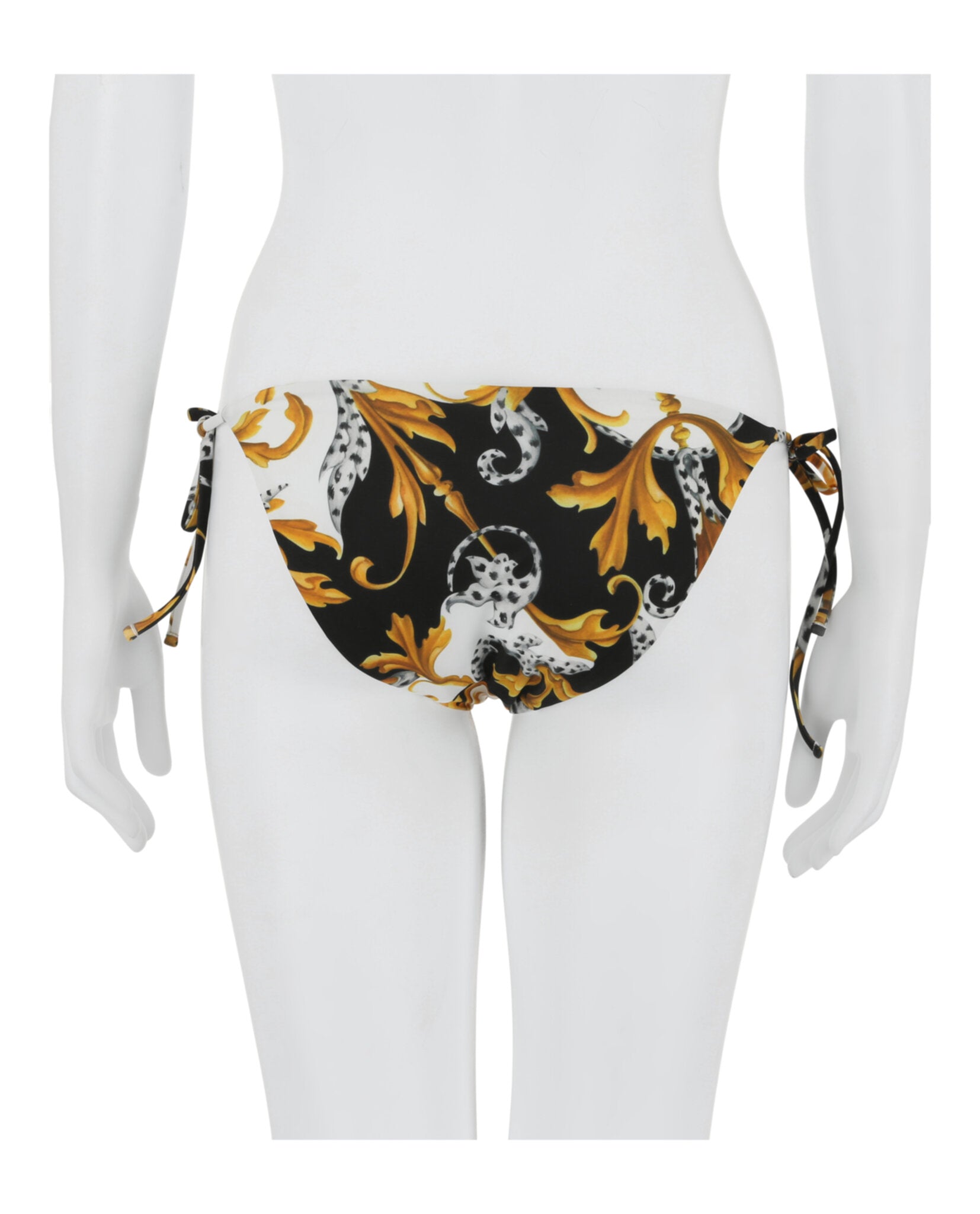 title:Versace Regolabile Bikini Bottoms;color:Black