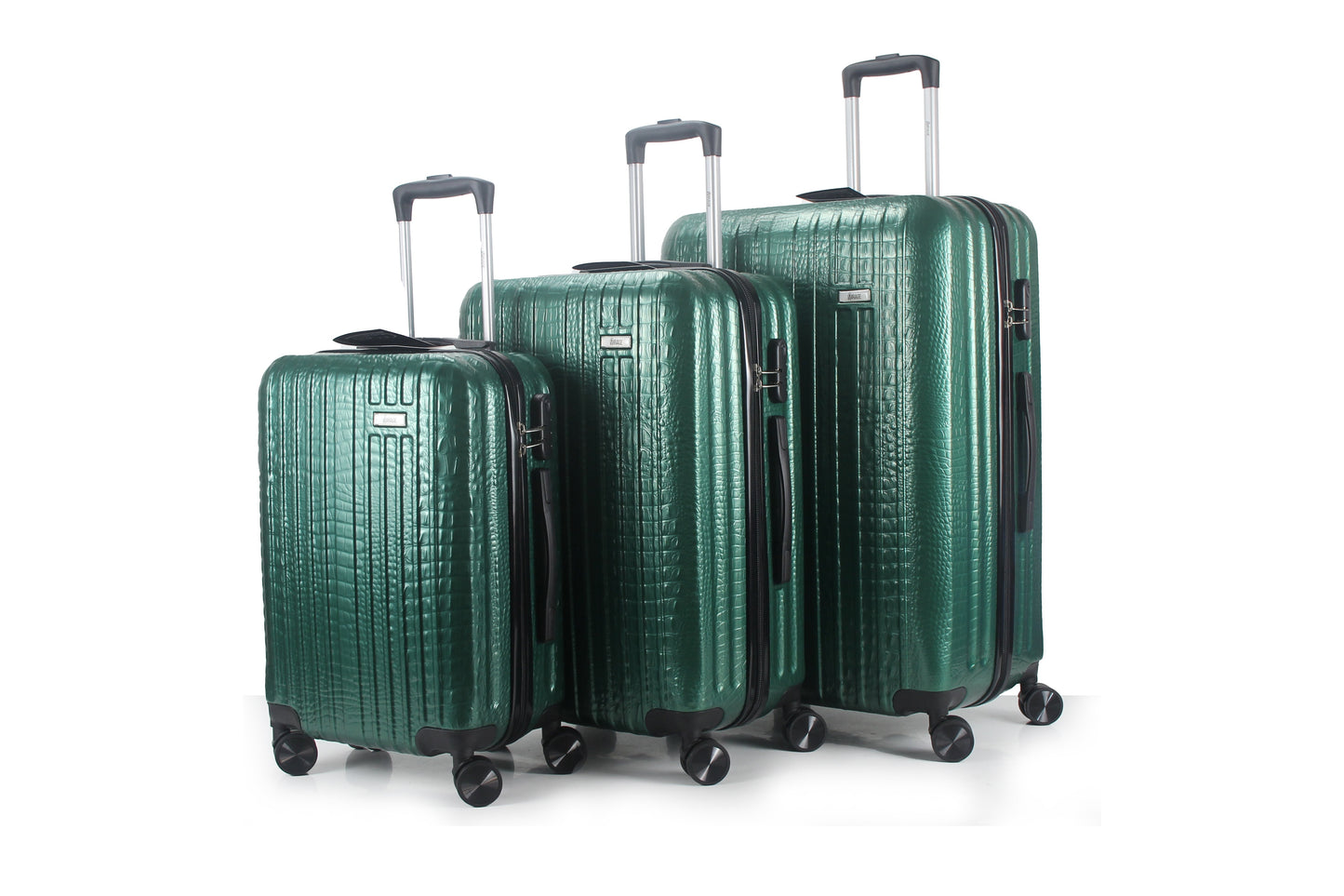 Danae ABS Hard shell Lightweight 360 Dual Spinning Wheels Combo Lock 28" 24", 20" 3 Piece Luggage Set