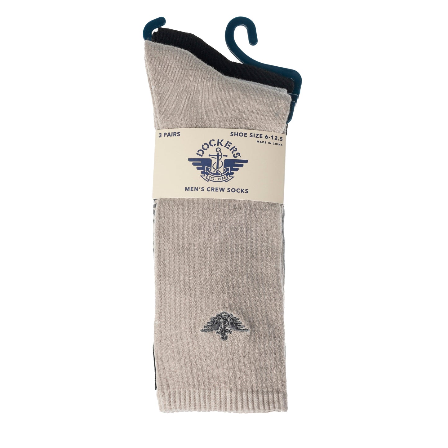 Dockers Men's Performance Socks - 3 and 6 -Pairs Athletic and Dress Crew Socks