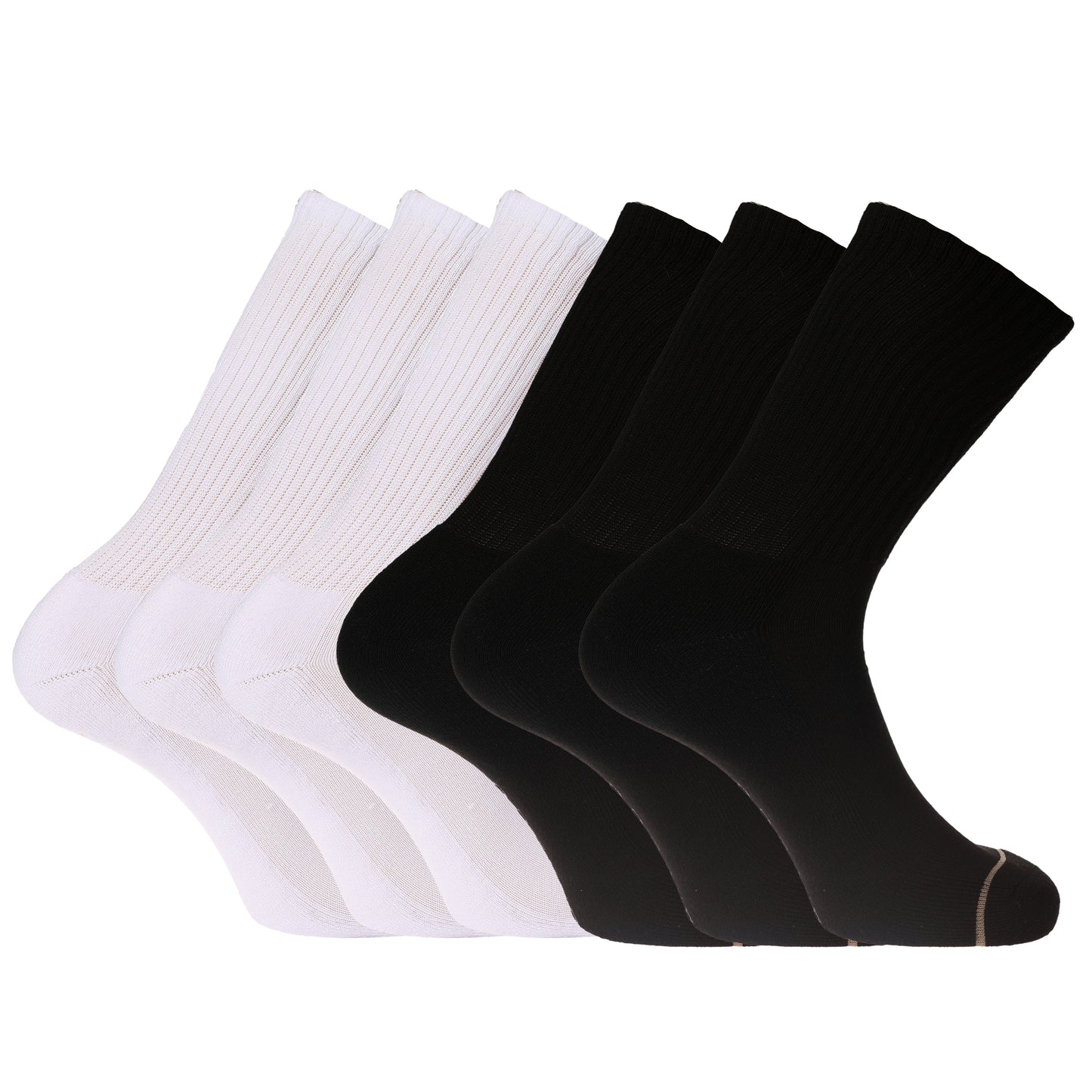 Dockers Men's Performance Socks - 3 and 6 -Pairs Athletic and Dress Crew Socks