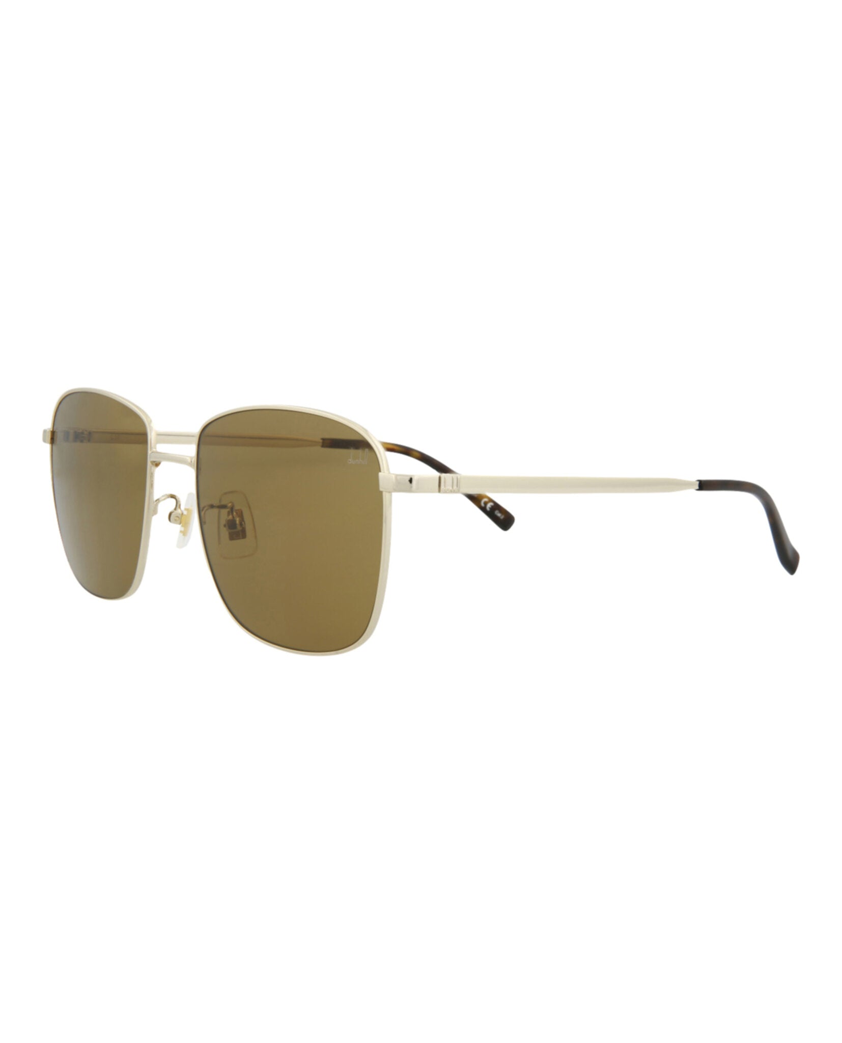 title:Dunhill Men's DU0011S-30009698003 Core Sunglasses;color:Gold Gold Brown