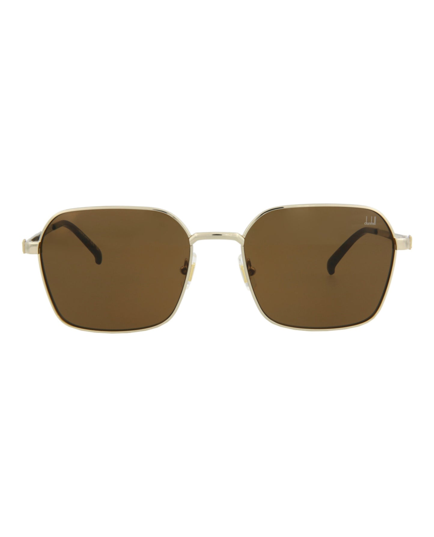 title:Dunhill Men's DU0036S-30012357008 Core Sunglasses;color:Gold Gold Brown