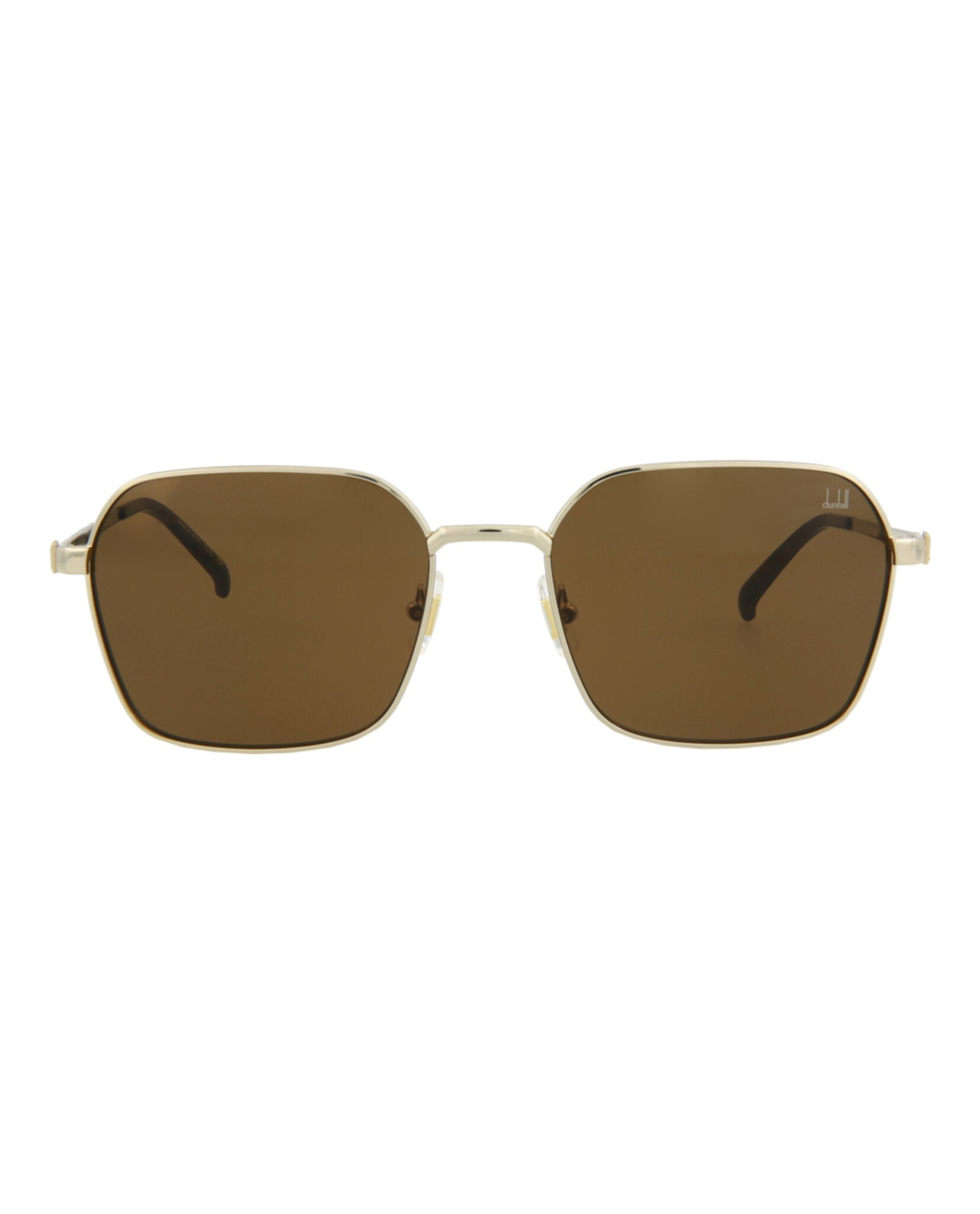 title:Dunhill Men's DU0036S-30012357008 Core Sunglasses;color:Gold Gold Brown