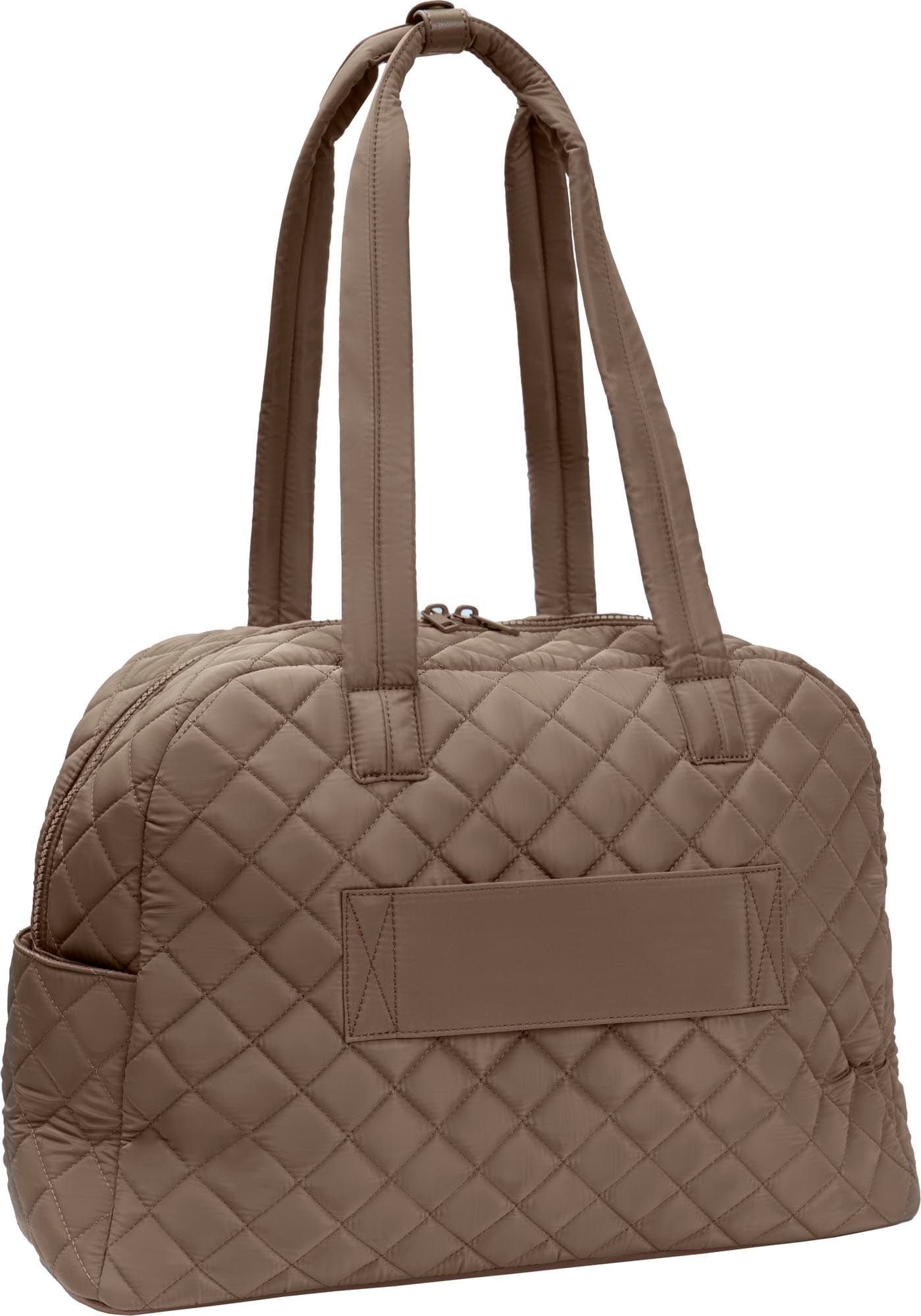 Ellen Tracy 20 Inch Diamond Nylon Quilted Duffel