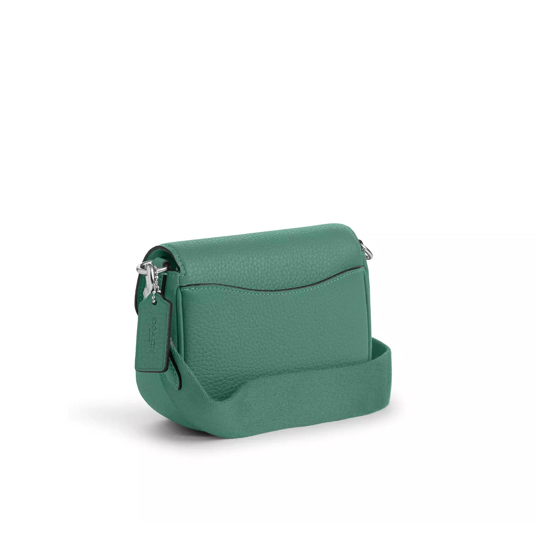 title:Coach Women's Amelia Small Saddle Bag;color:Bright Green