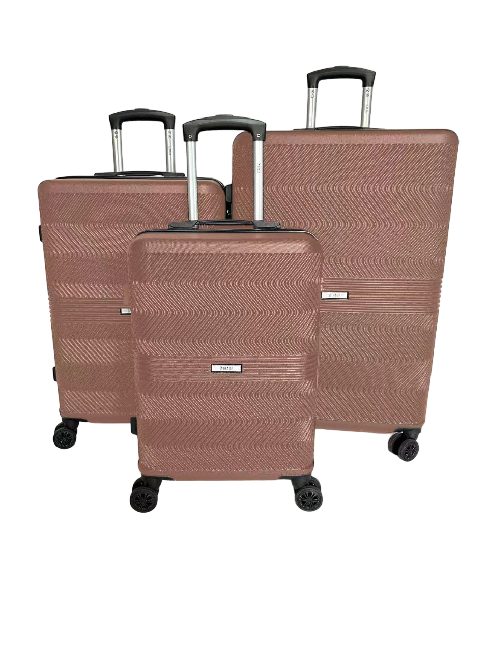 Fay ABS Hard shell Lightweight 360 Dual Spinning Wheels Combo Lock 28", 24", 20" 3 Piece Luggage Set