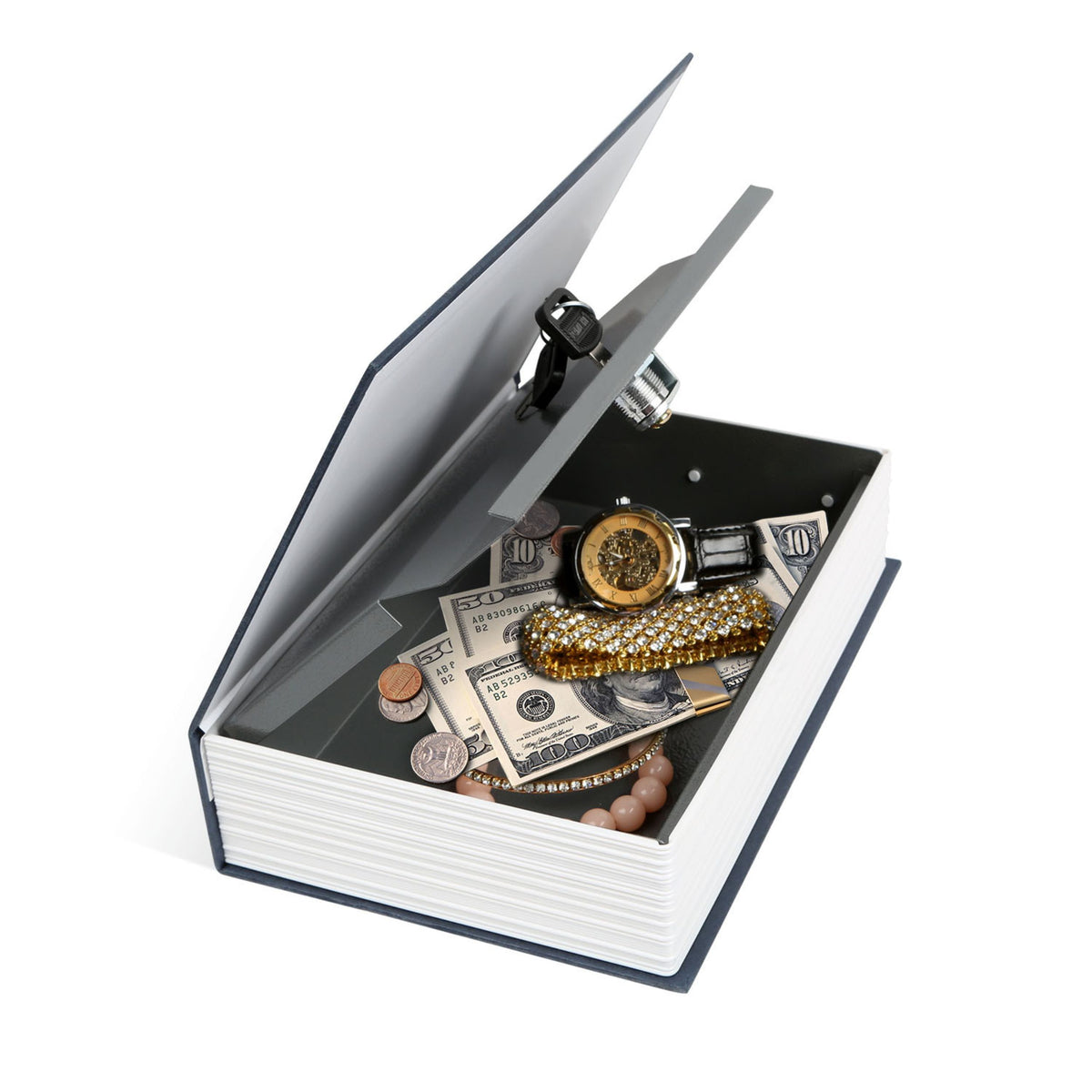 Dictionary Safe - Metal Box with Key Lock, Ample Capacity – Ruumur