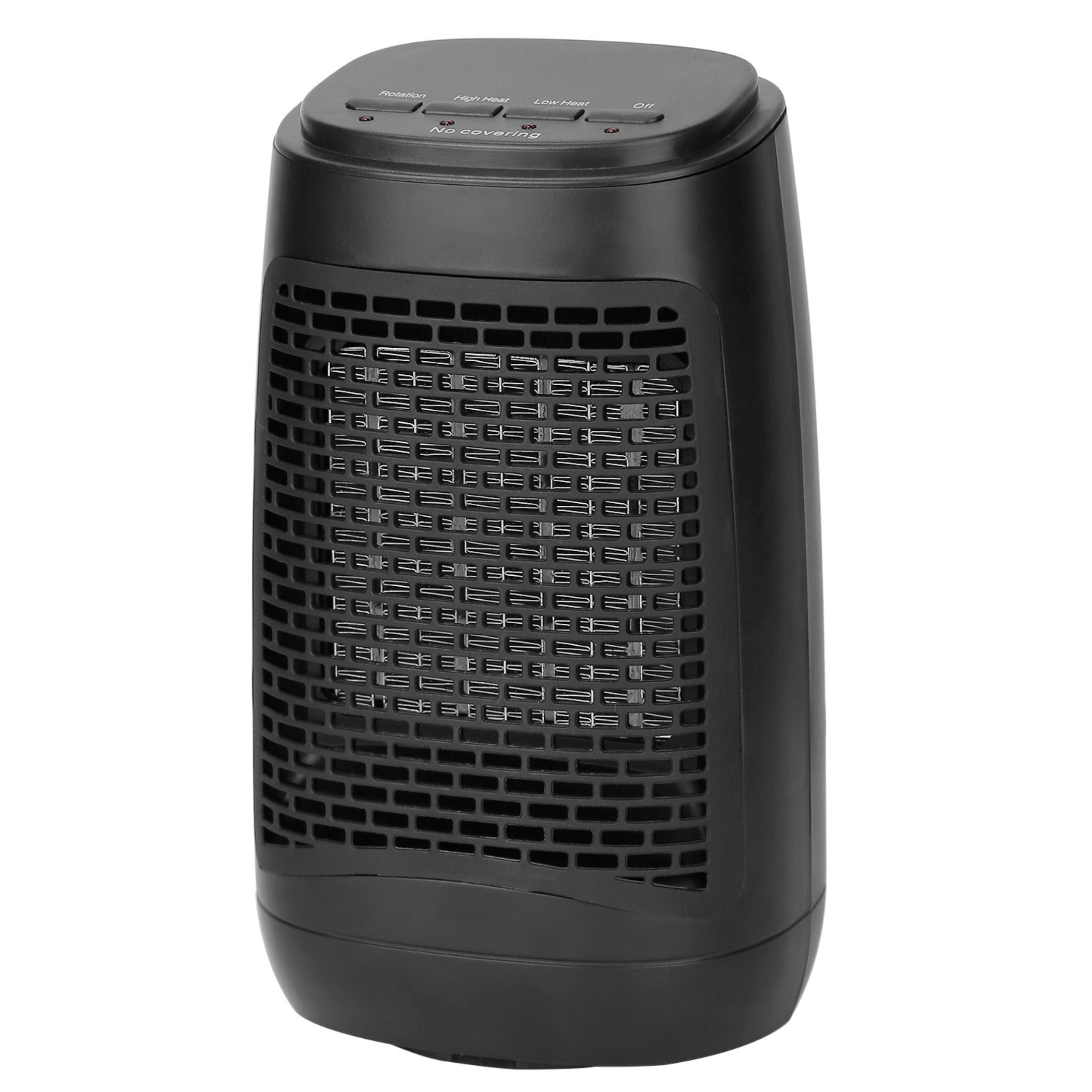 title:Portable Electric Space Heater - 1500W, 70° Oscillation, Tip Over & Overheat Protection - Ideal for Bedroom & Office;color:Black