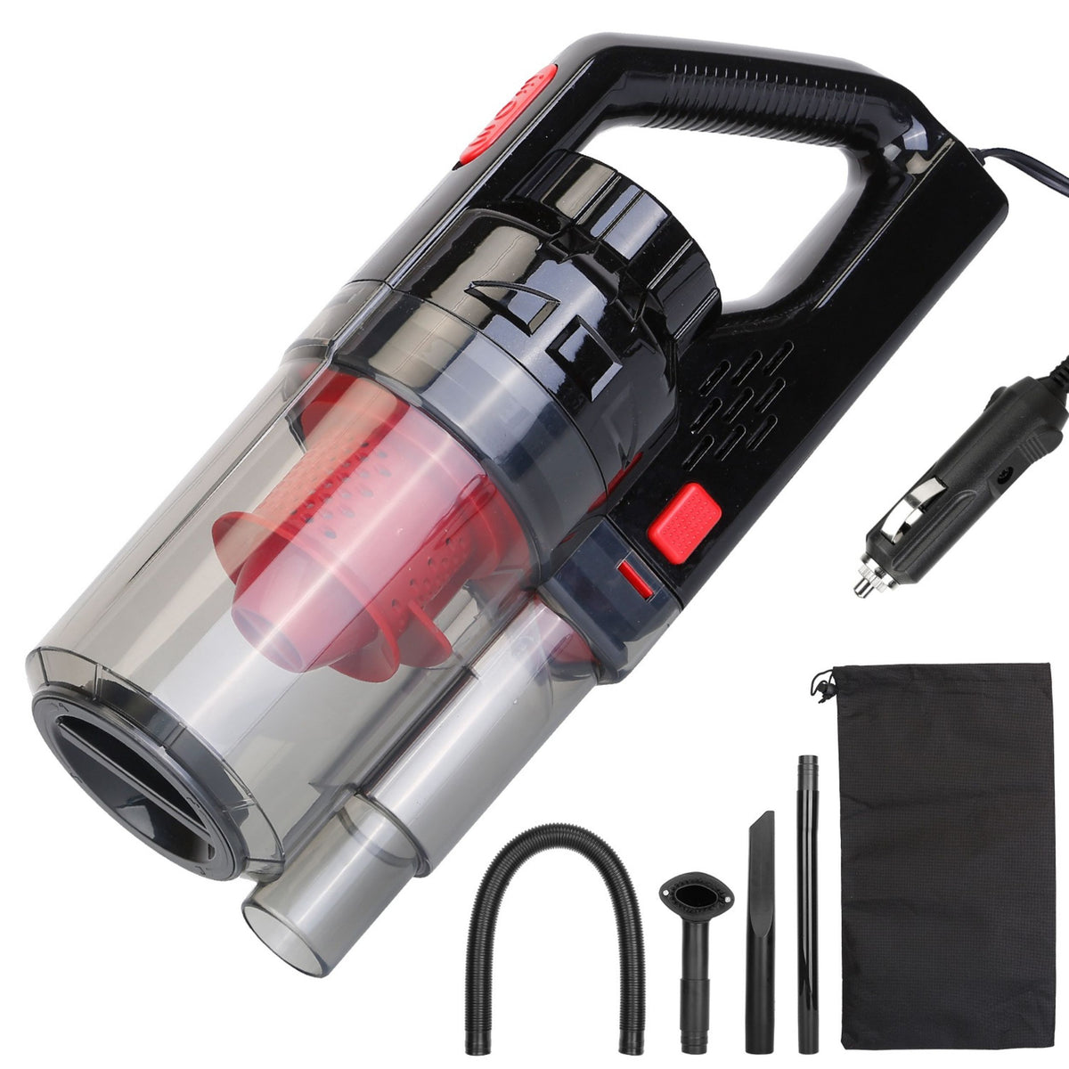 Powerful Handheld Car Vacuum Cleaner - 120W, 7000PA Suction, Wet/Dry ...