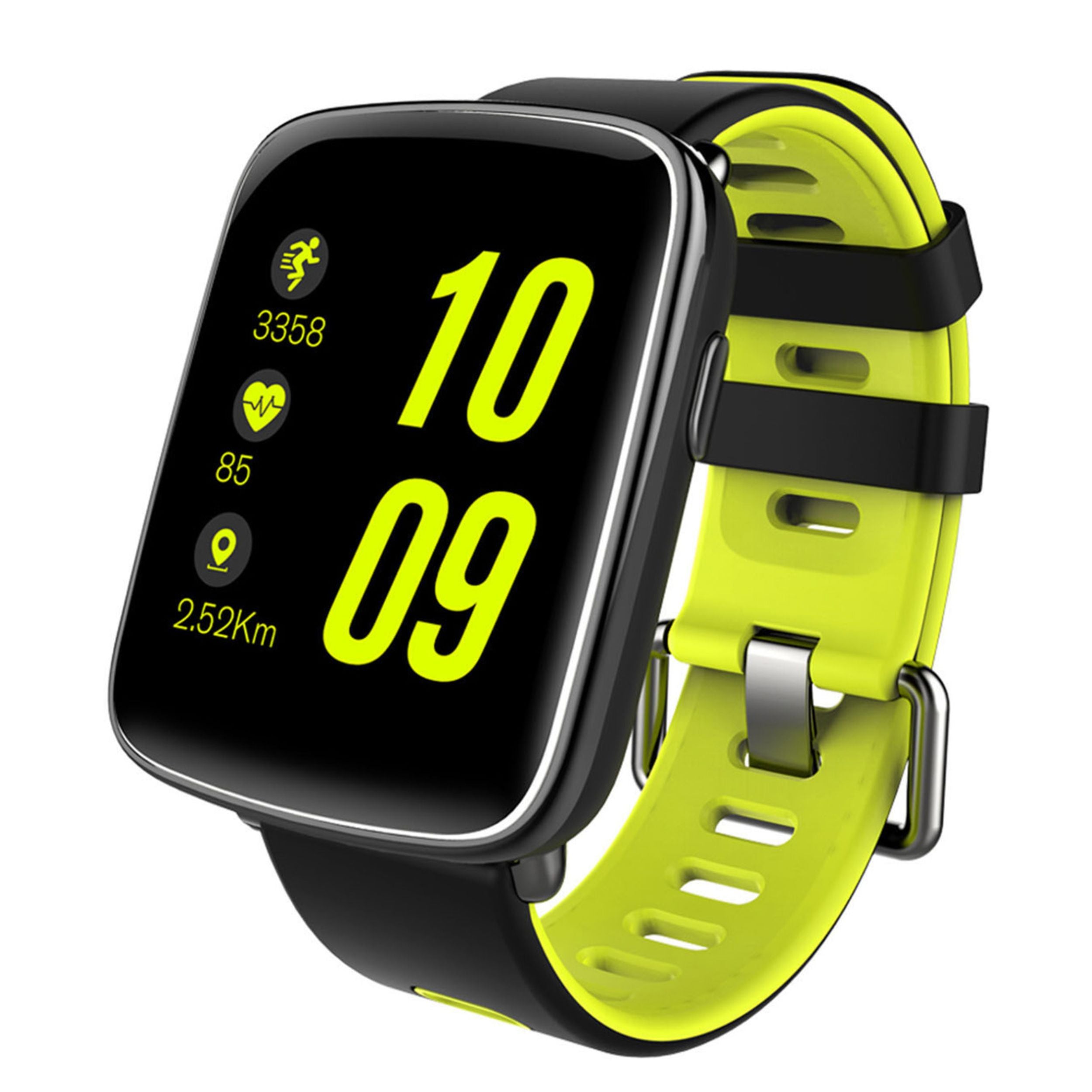 title:1.54'' Color Screen Smart Watch Fitness Tracker - IP68 Waterproof, Heart Rate Monitor, Pedometer, Sleep Monitor;color:Green