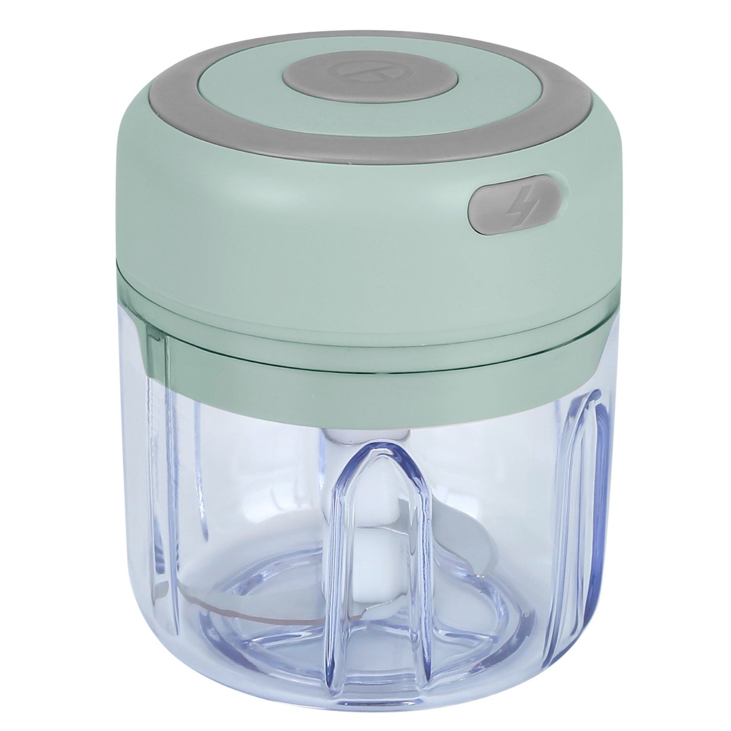 title:Cordless Mini Electric Garlic Chopper - Rechargeable, 8.45OZ - Ideal for Food, Chili, Nuts, Onions, and More;color:Green