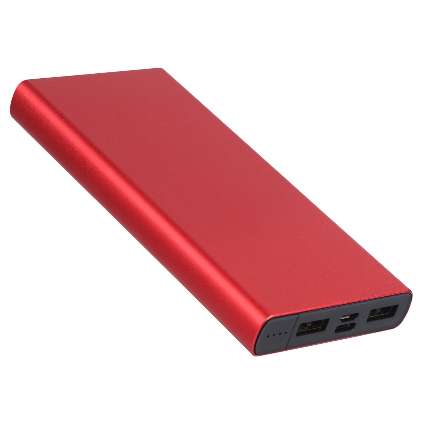 title:20,000mAh Power Bank Portable External Battery Charger Dual USB Type C Micro USB Input;color:Red