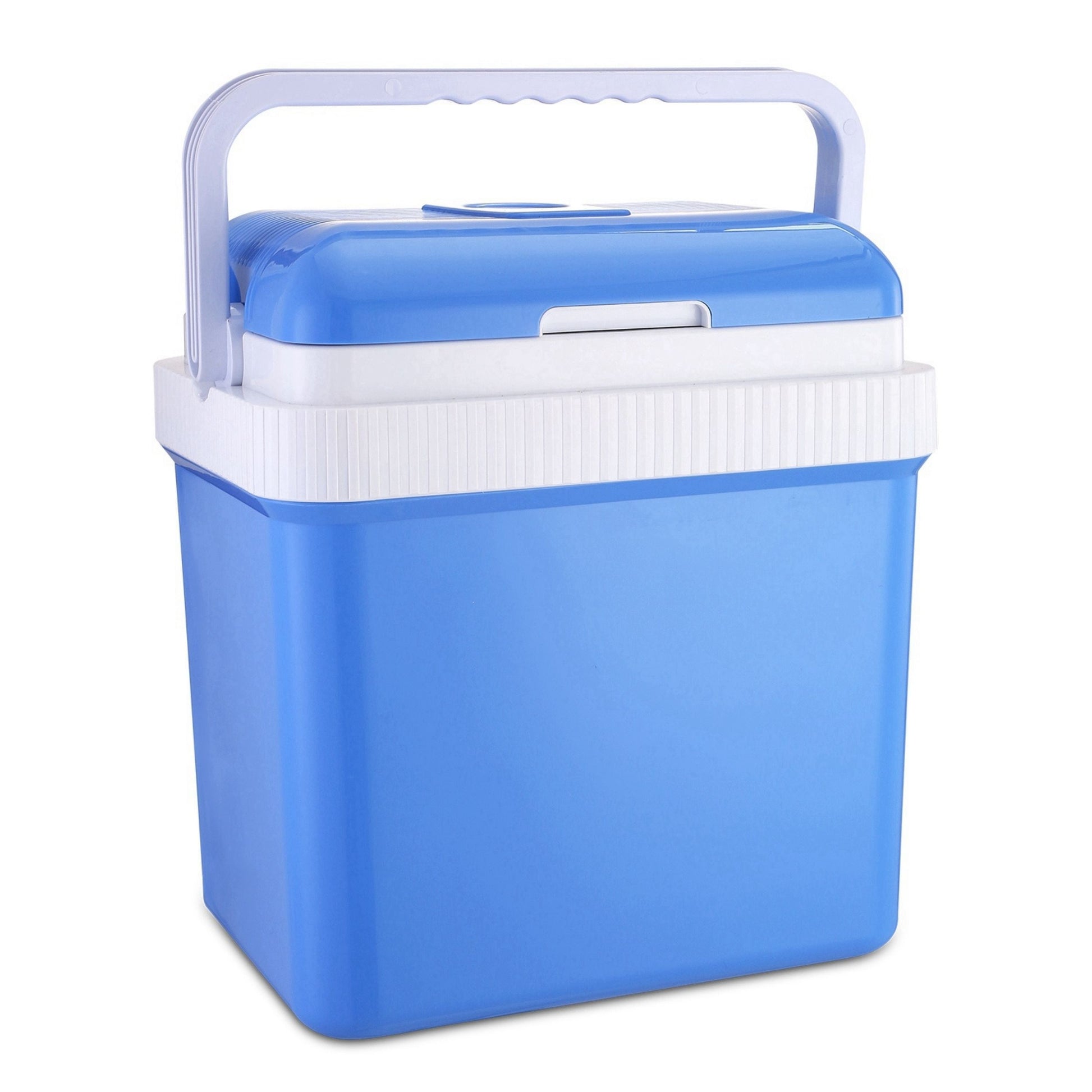 title:24L Portable Car Cooler 12V Refrigerator - Travel Cooling & Warm Fridge Box for Car/Home - 24L Capacity;color:Blue