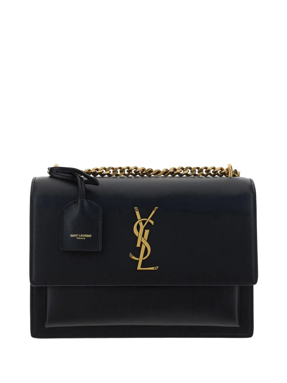 Saint Laurent Sunset Medium Shoulder Bag Gold