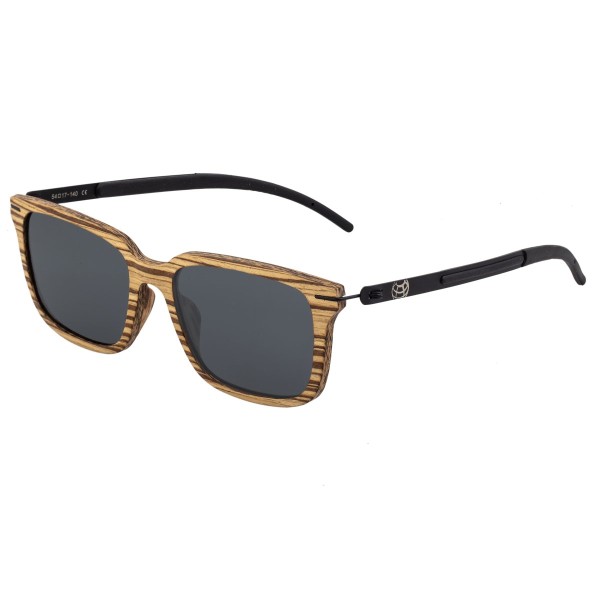 Earth Wood Doumia Polarized Sunglasses - Ruumur