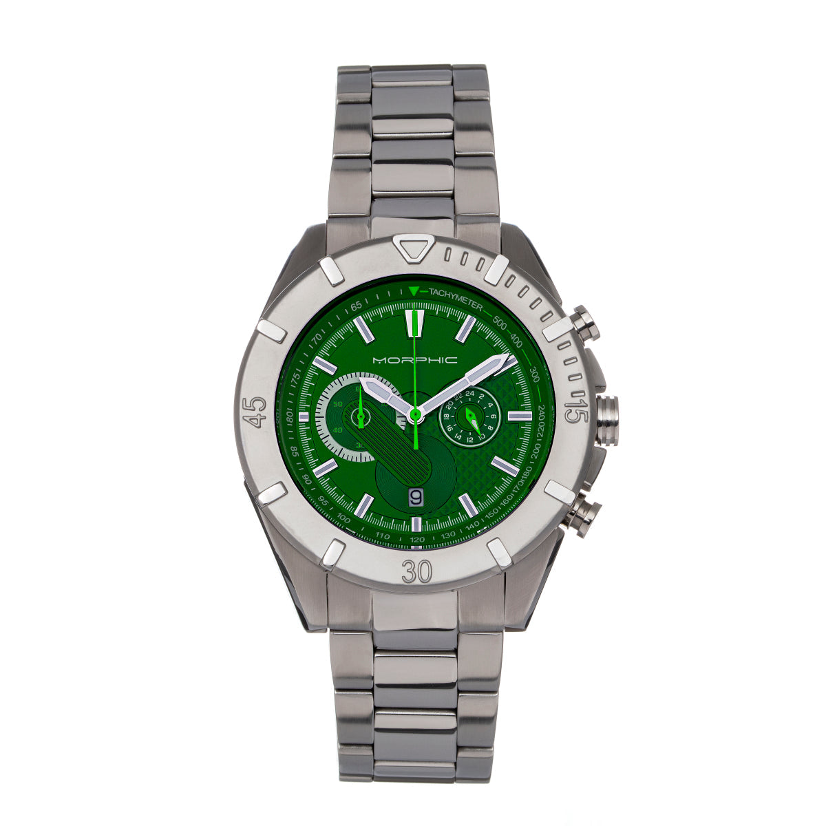 Morphic M94 Series Chronograph Bracelet Watch w/Date - Ruumur