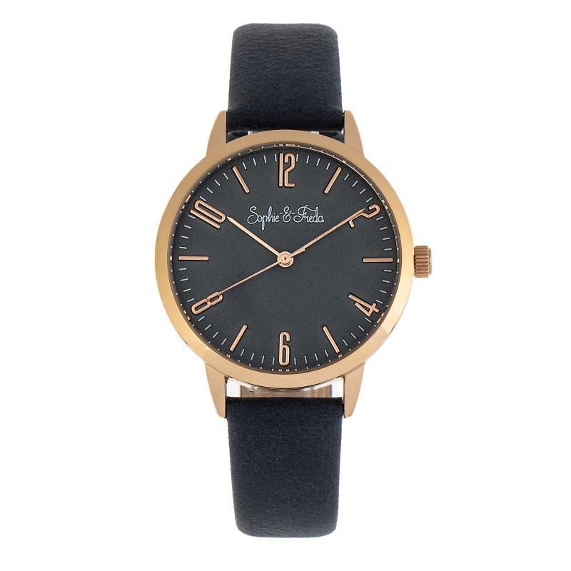 Sophie and Freda Vancouver Leather-Band Watch