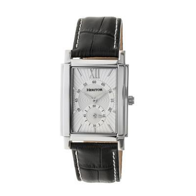 Heritor Automatic Frederick Leather-Band Watch - Ruumur