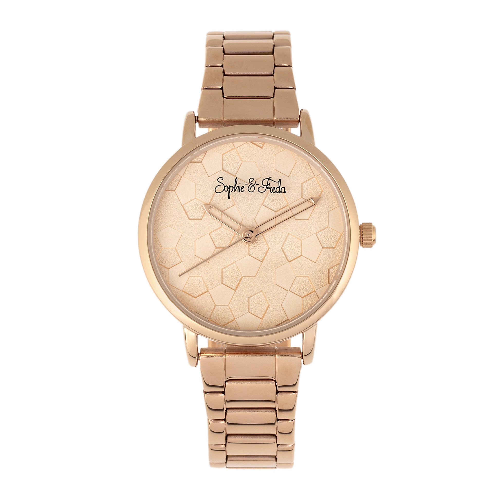 Sophie & Freda Breckenridge Bracelet Watch - Rose Gold - SAFSF4703