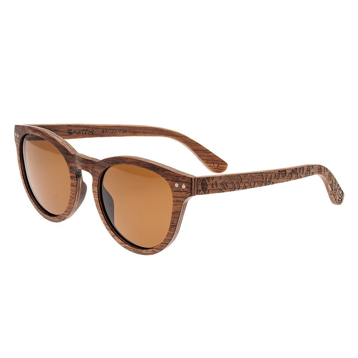 Earth Wood Copacabana Polarized Sunglasses - Ruumur