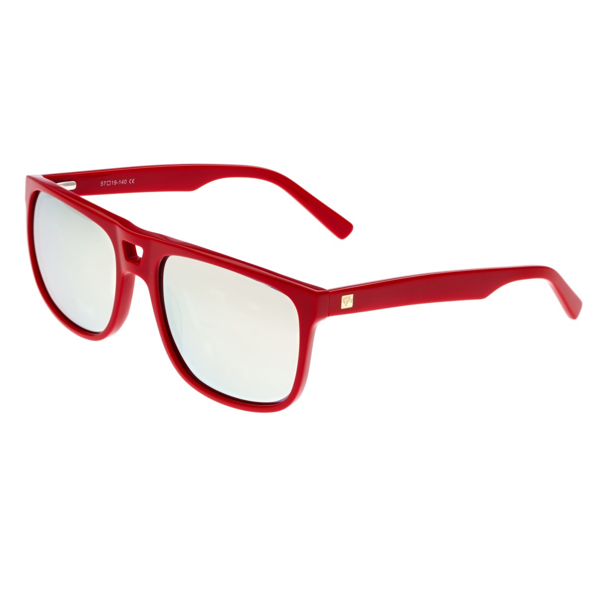 Sixty One Morea Polarized Sunglasses - Red/Gold - SIXS134GD